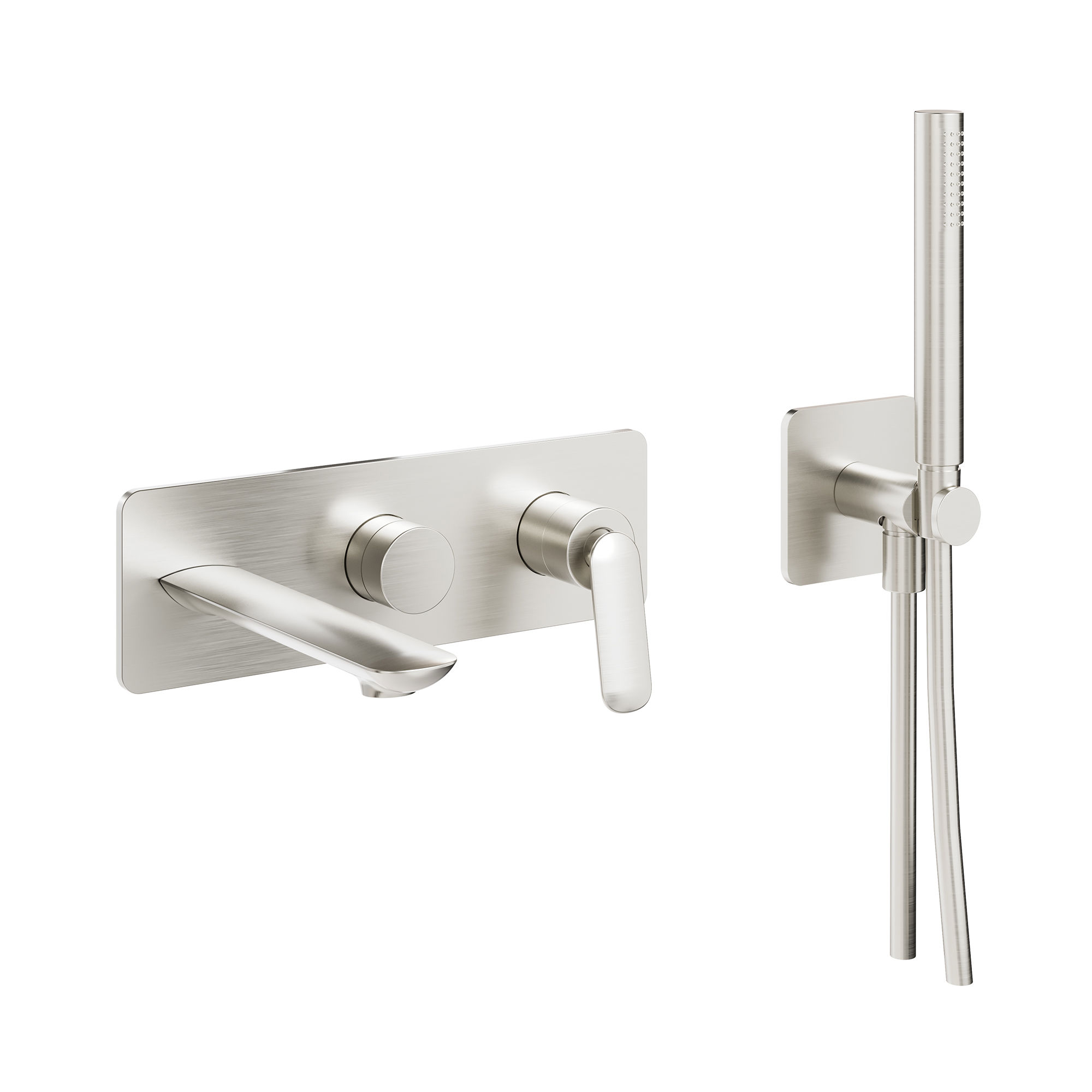 The Huck Bath Shower Mixer Tap Wall Mounted 