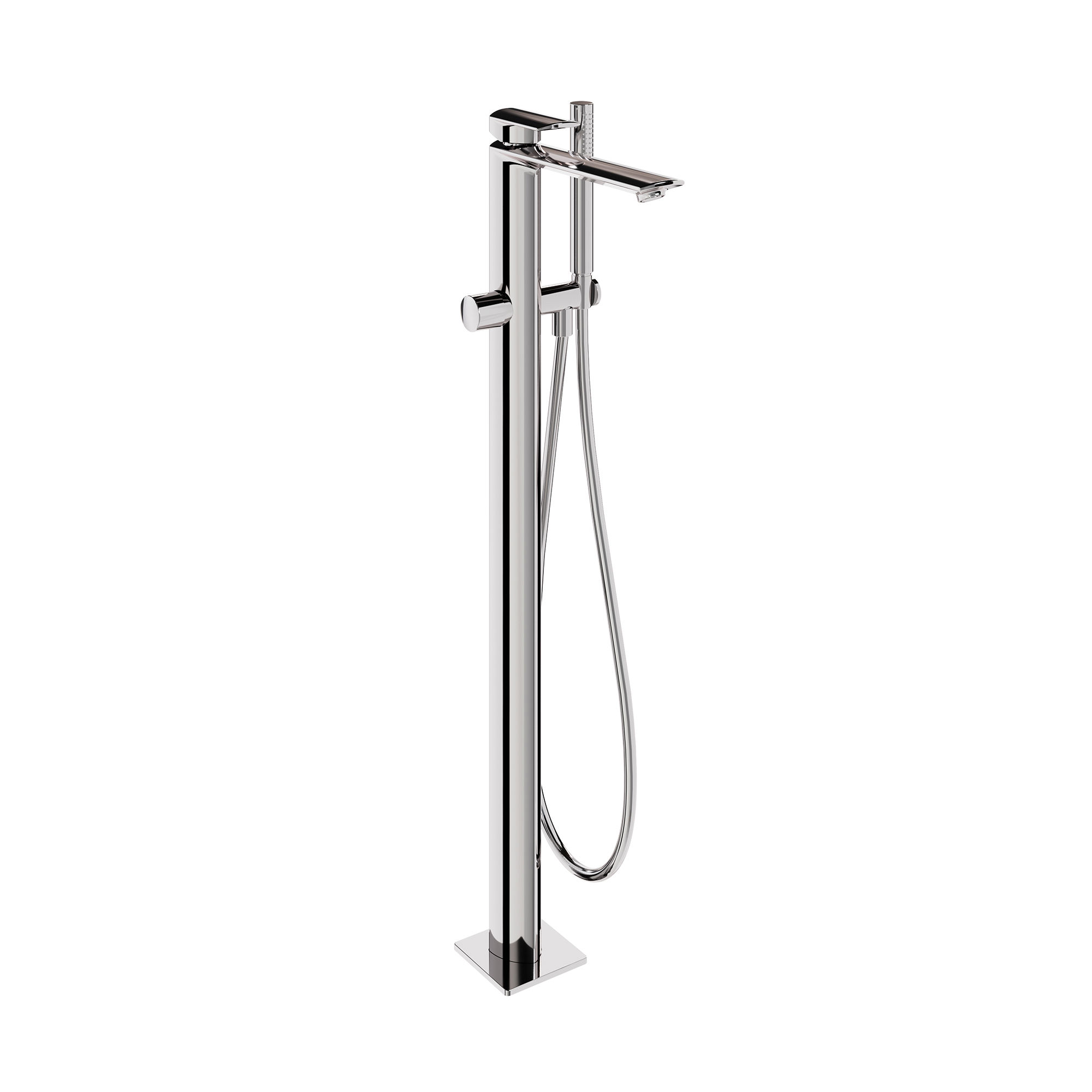 The Varda Bath Shower Mixer Tap Floor Standing 