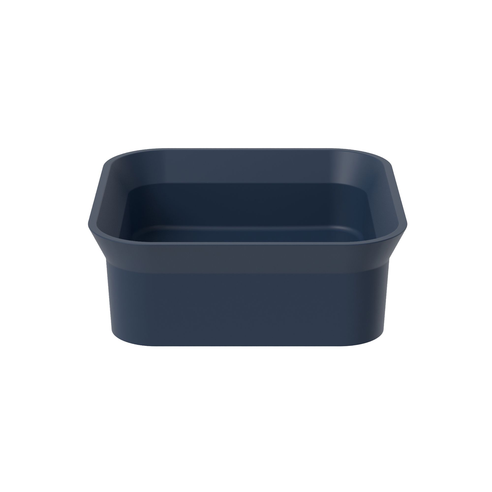 The Ayla  Countertop Square Basin & Waste Cover 400x400mm