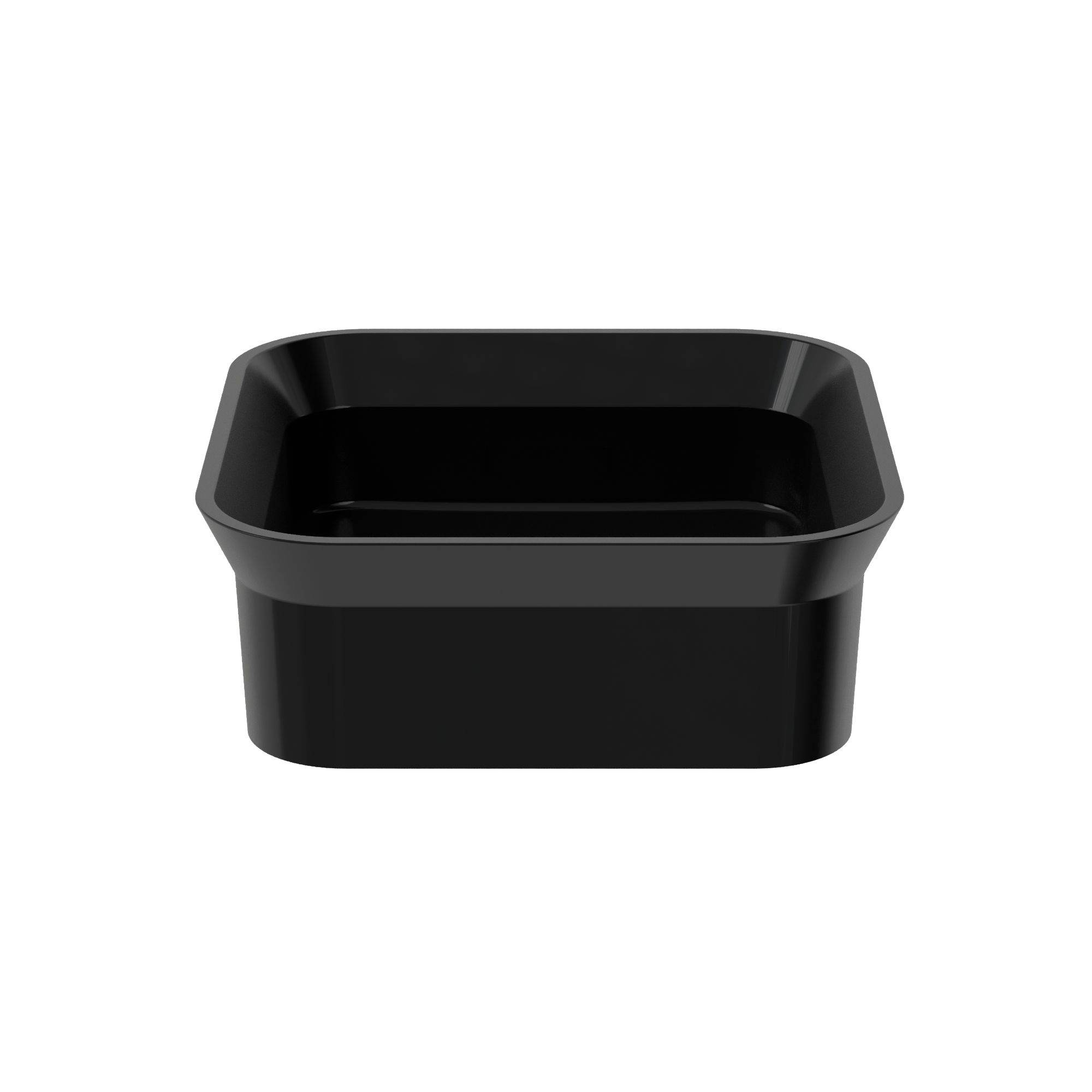 The Ayla  Countertop Square Basin & Waste Cover 400x400mm