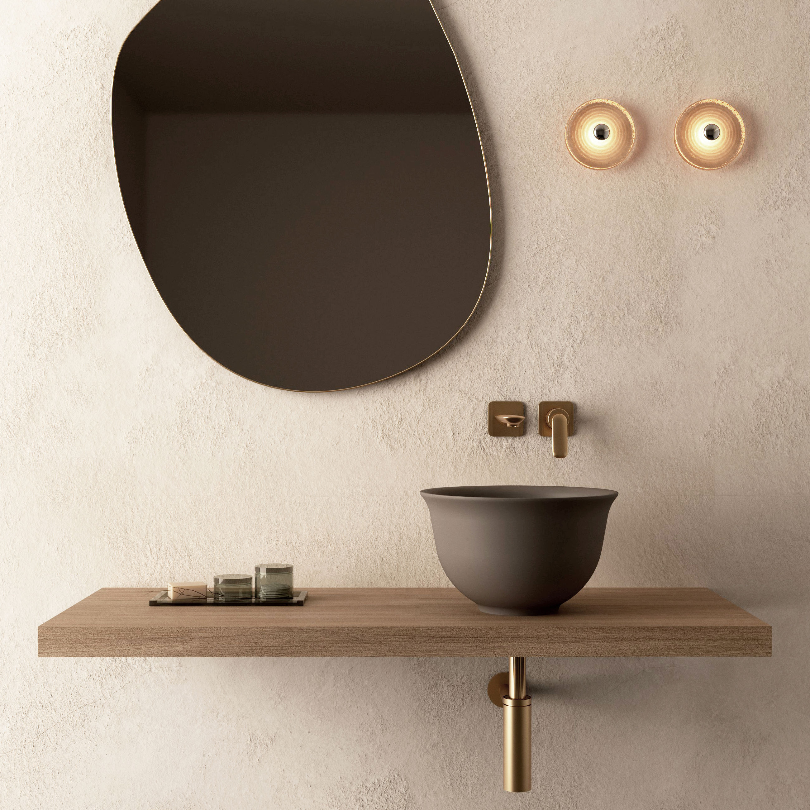 The Busby Countertop Basin 350x350mm