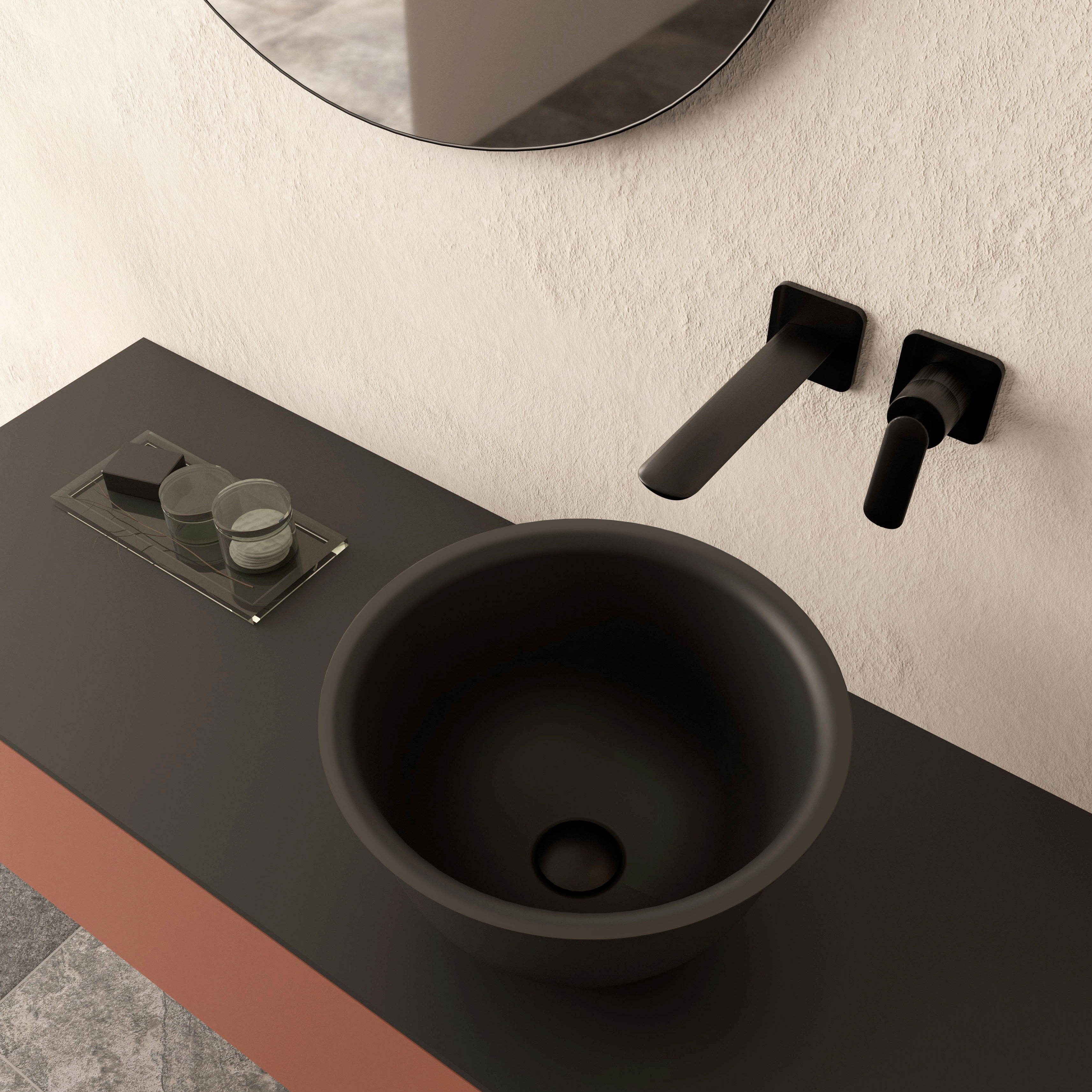 The Busby Countertop Basin 350x350mm