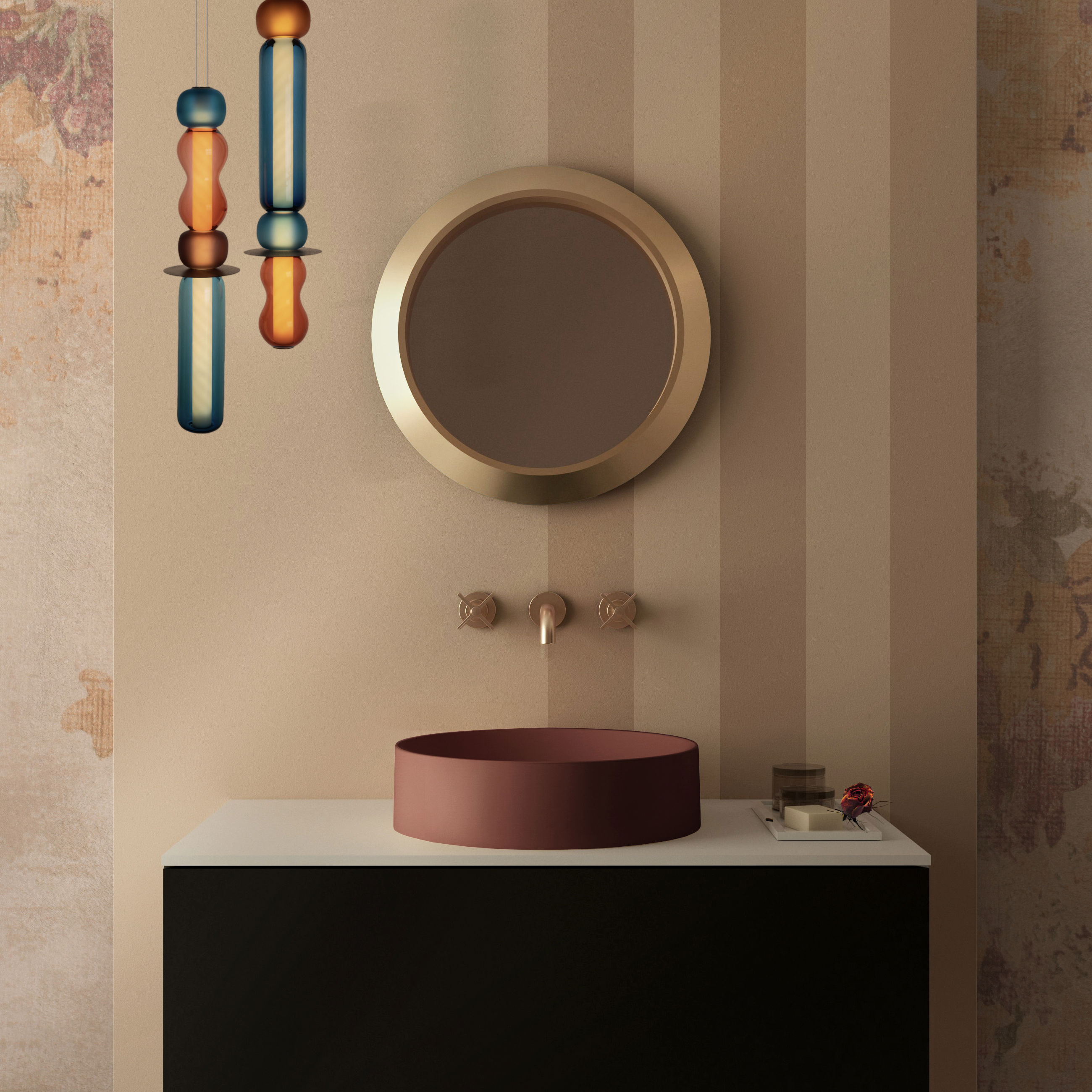 The Maia Countertop Basin 400x400mm Round