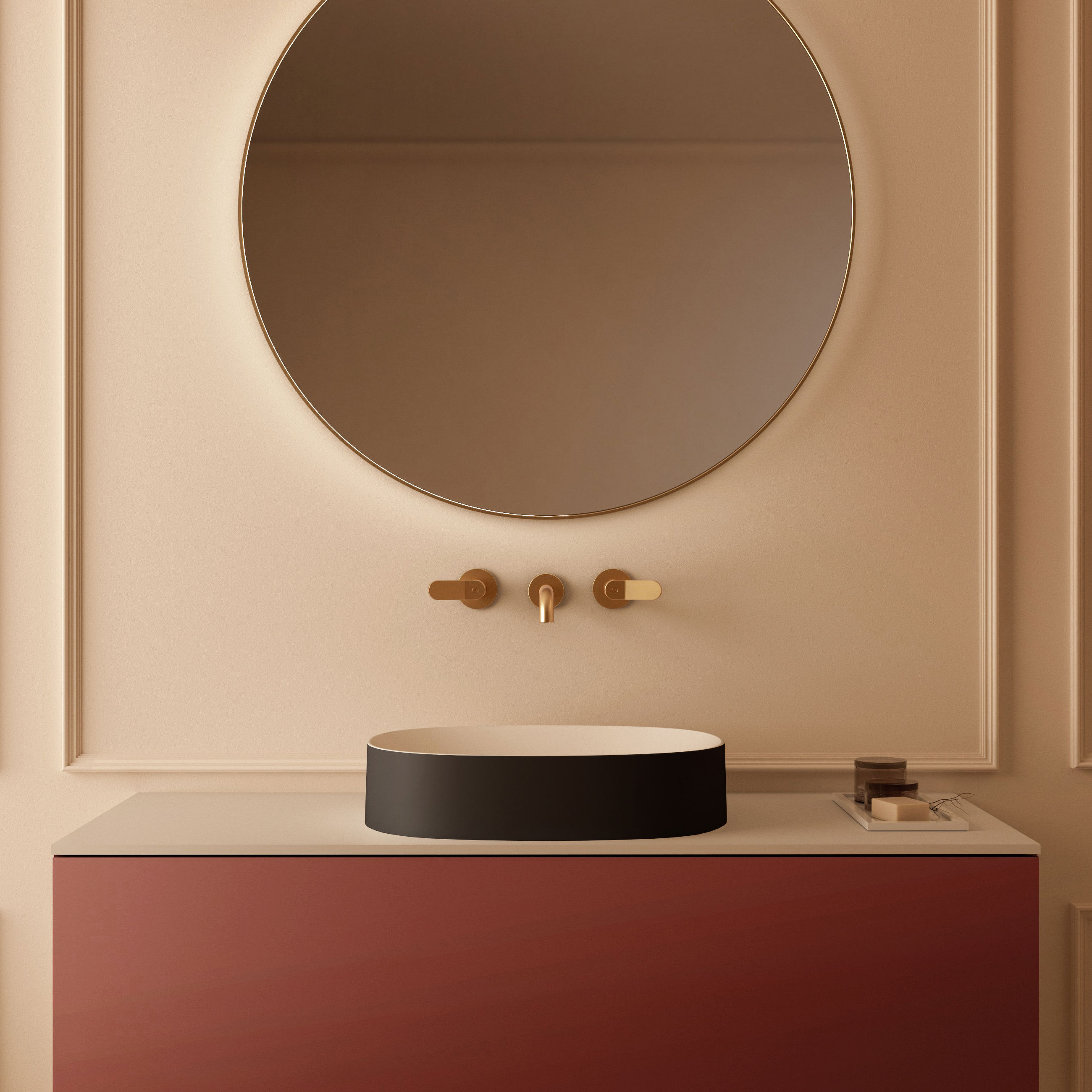 The Maia Countertop Basin 450x380mm