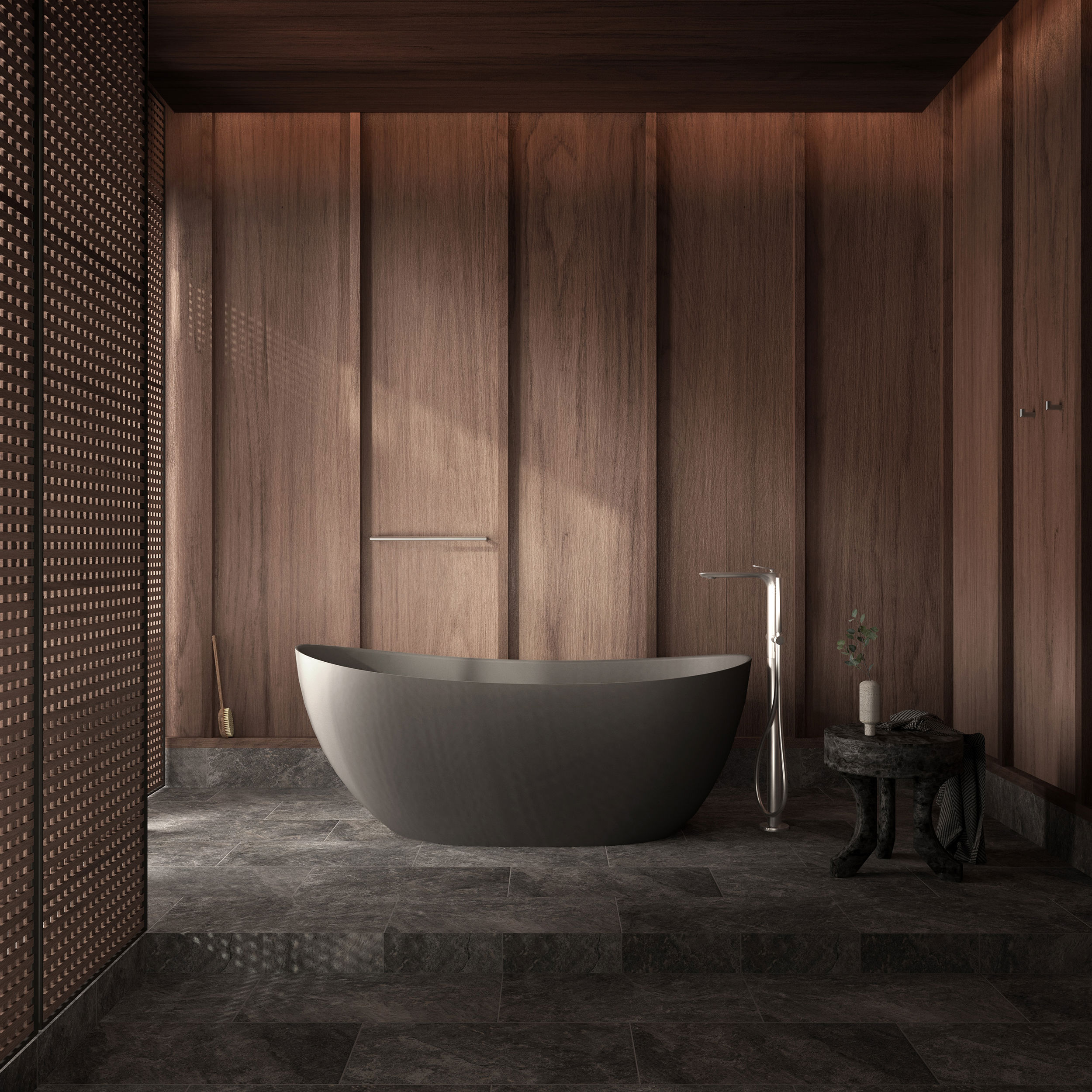 The Eyre Freestanding Bath Integrated Overflow 1580