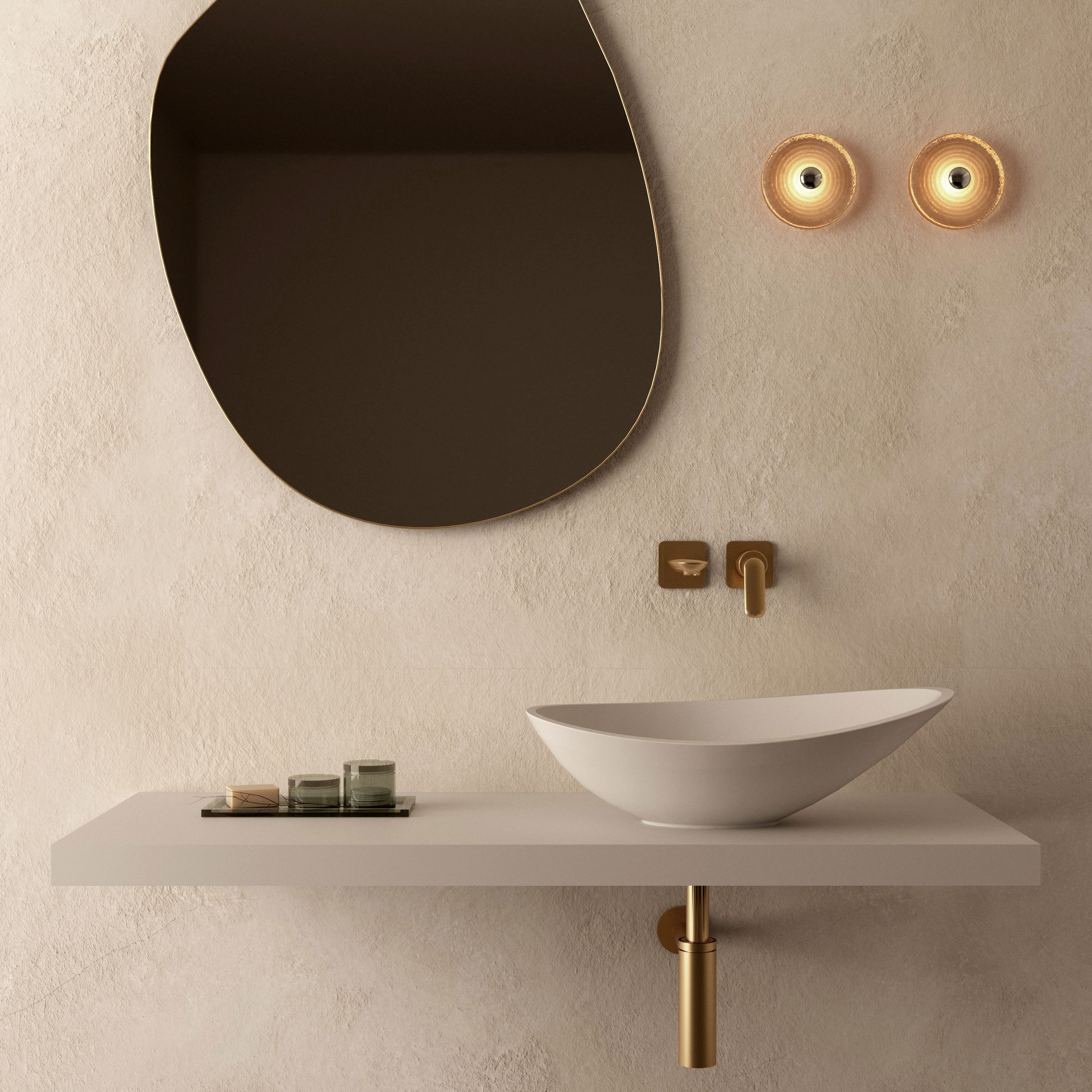 The Elia Countertop Basin 560x320mm