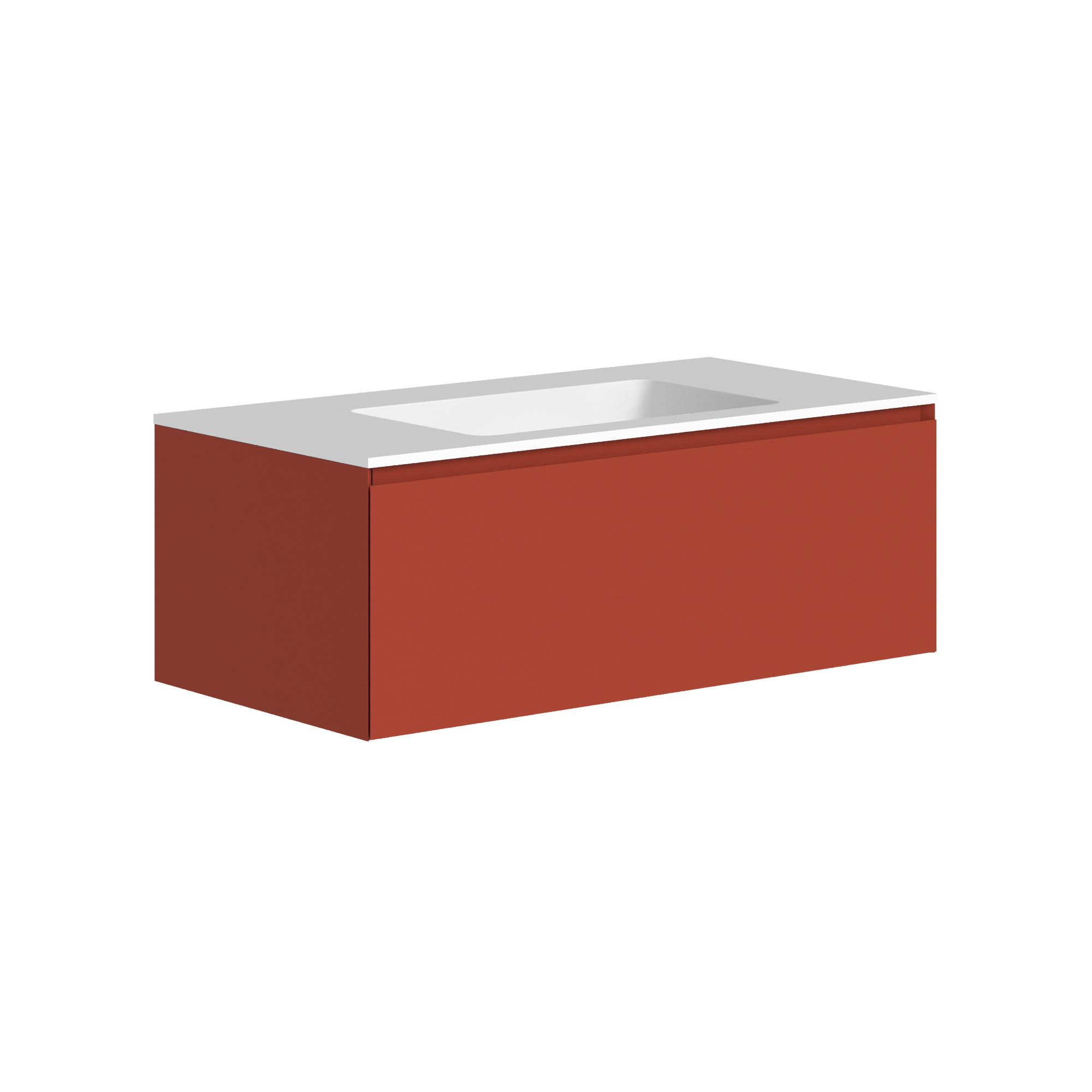 The Ellery Washbasin Pull Open Unit 900x320mm With Integrated Basin