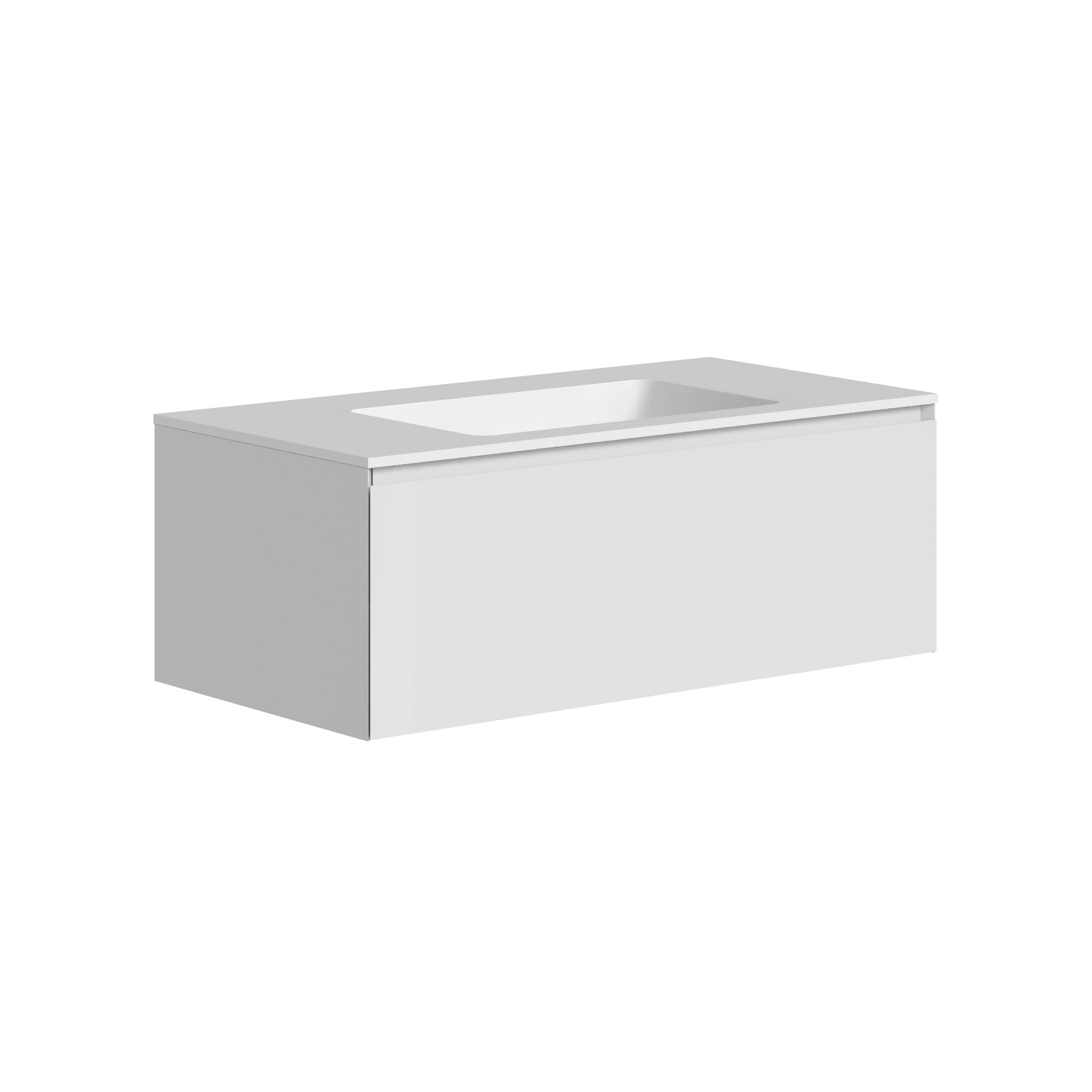 The Ellery Washbasin Pull Open Unit 900x320mm With Integrated Basin