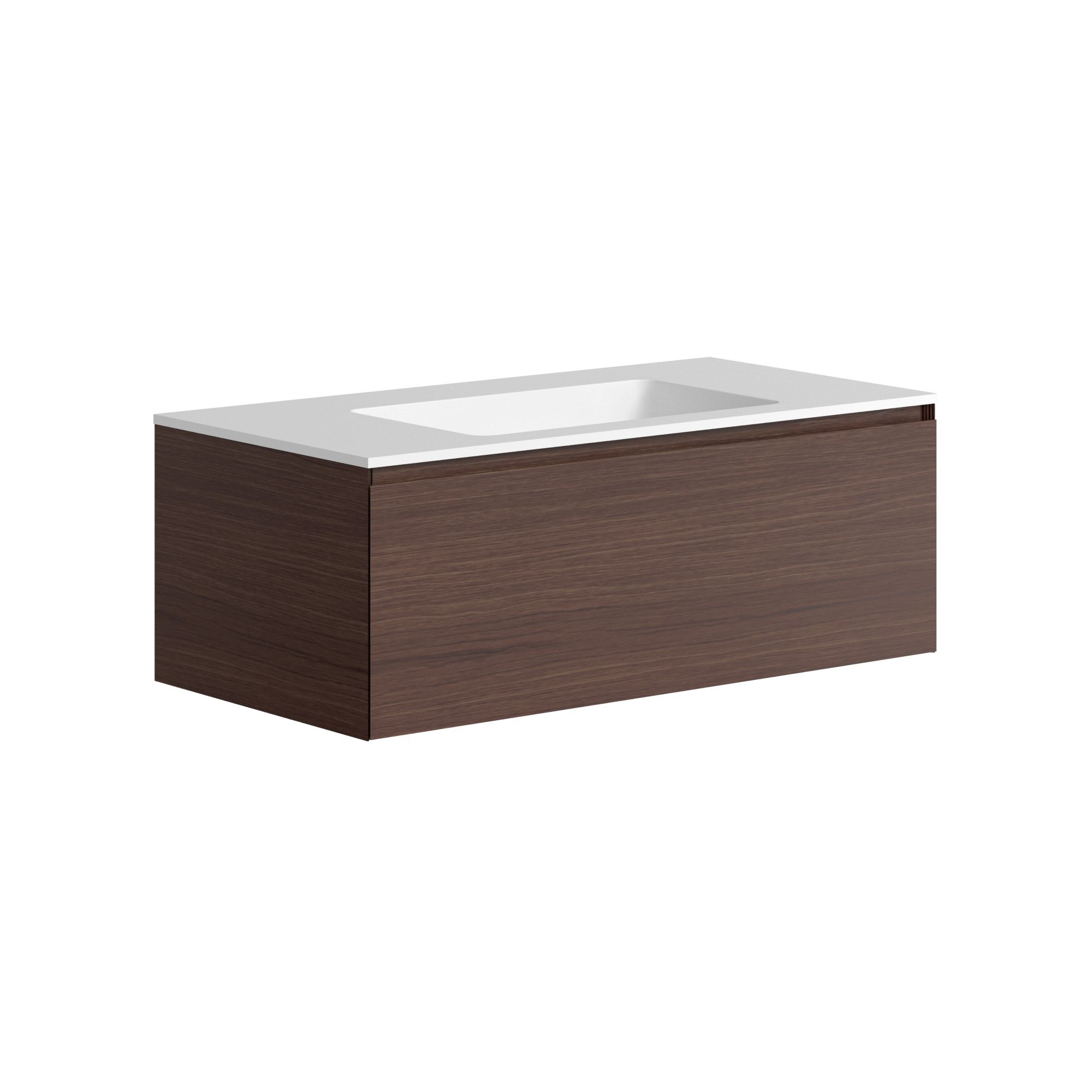 The Ellery Washbasin Pull Open Unit 900x320mm With Integrated Basin