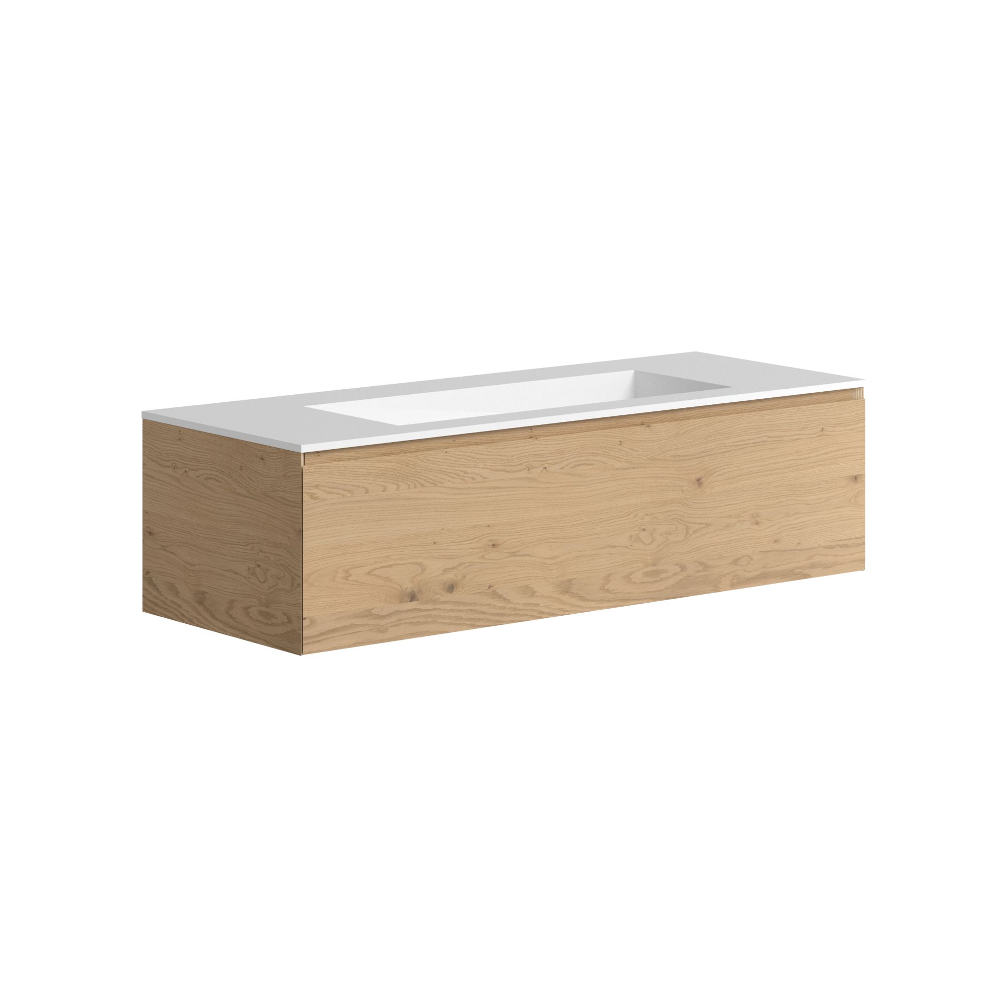 The Ellery Washbasin Pull Open Unit 1200x320mm With Integrated Basin