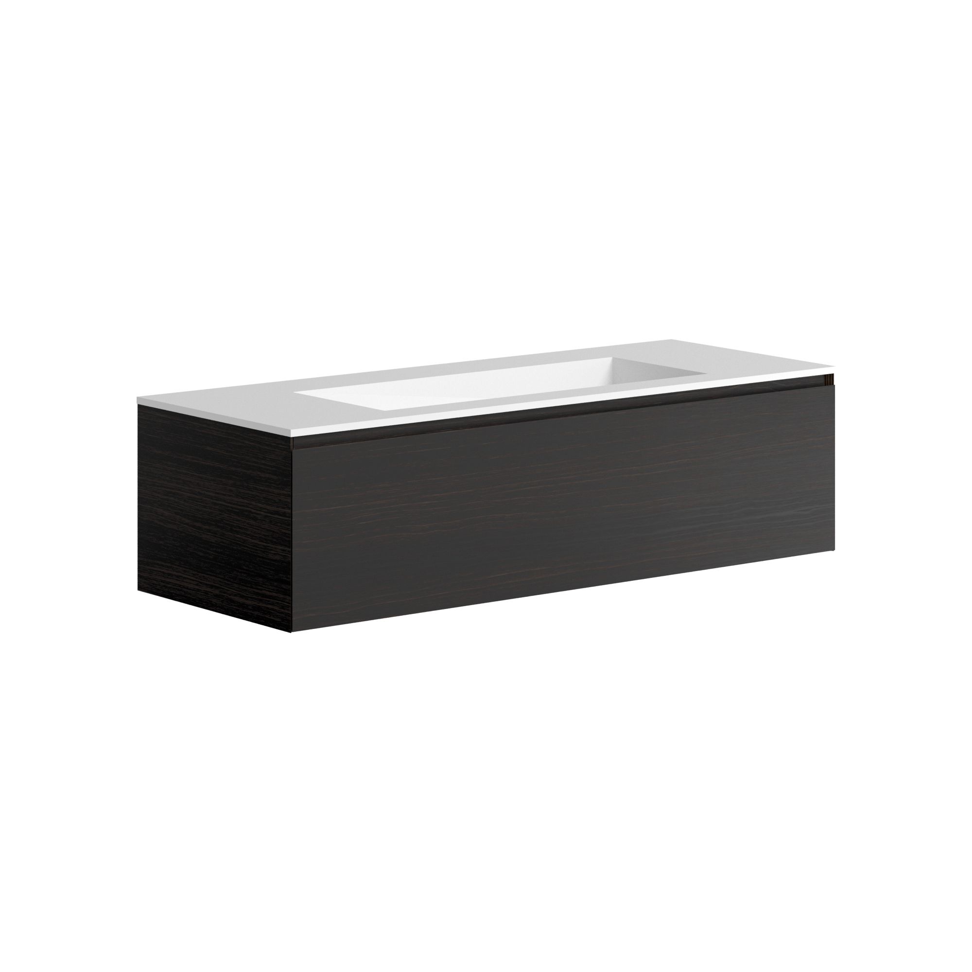 The Ellery Washbasin Pull Open Unit 1200x320mm With Integrated Basin