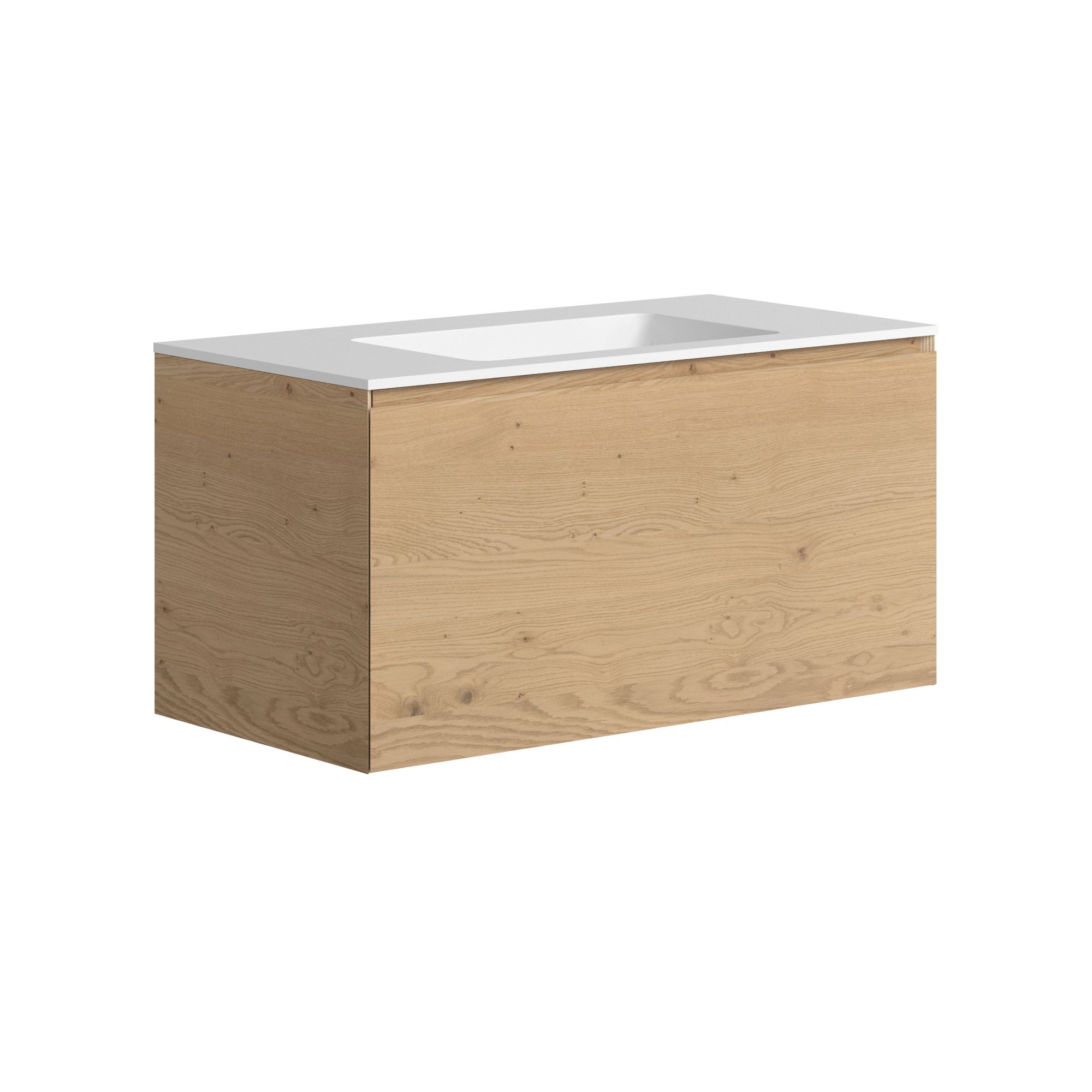 The Ellery Washbasin Pull Open Unit 900x450mm With Integrated Basin