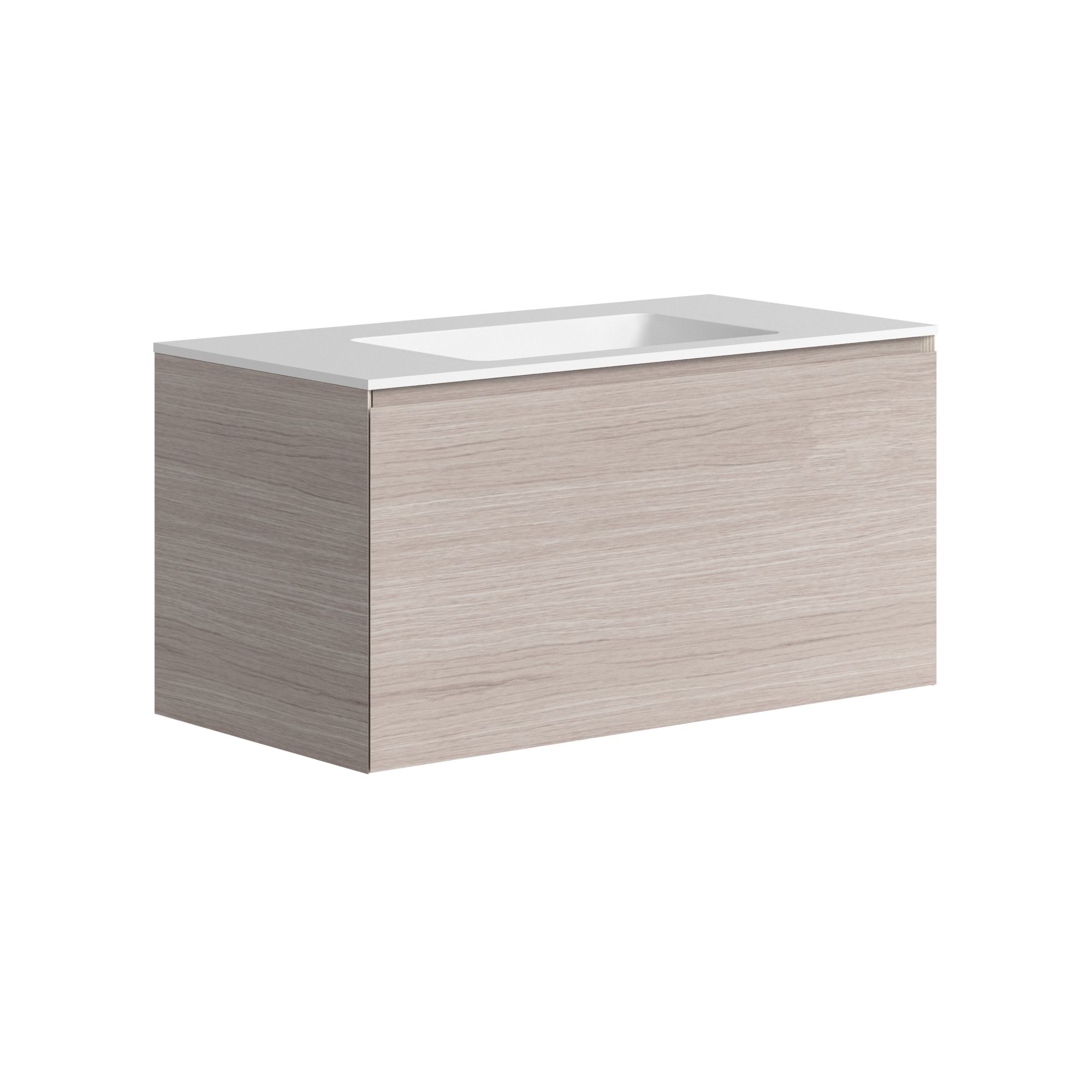 The Ellery Washbasin Pull Open Unit 900x450mm With Integrated Basin