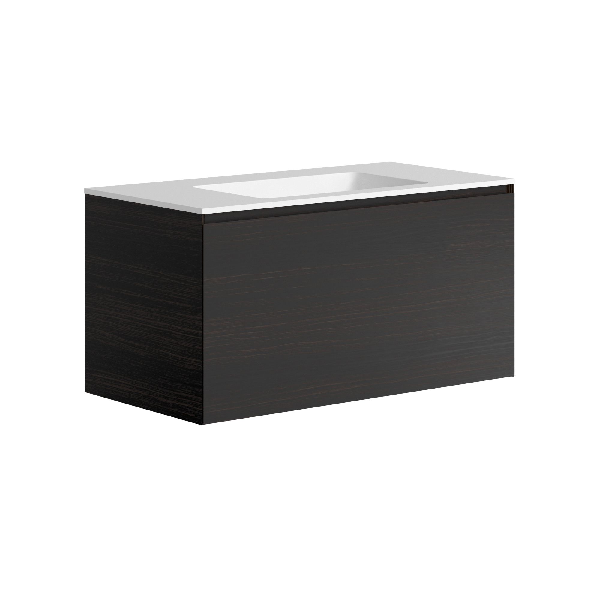 The Ellery Washbasin Pull Open Unit 900x450mm With Integrated Basin