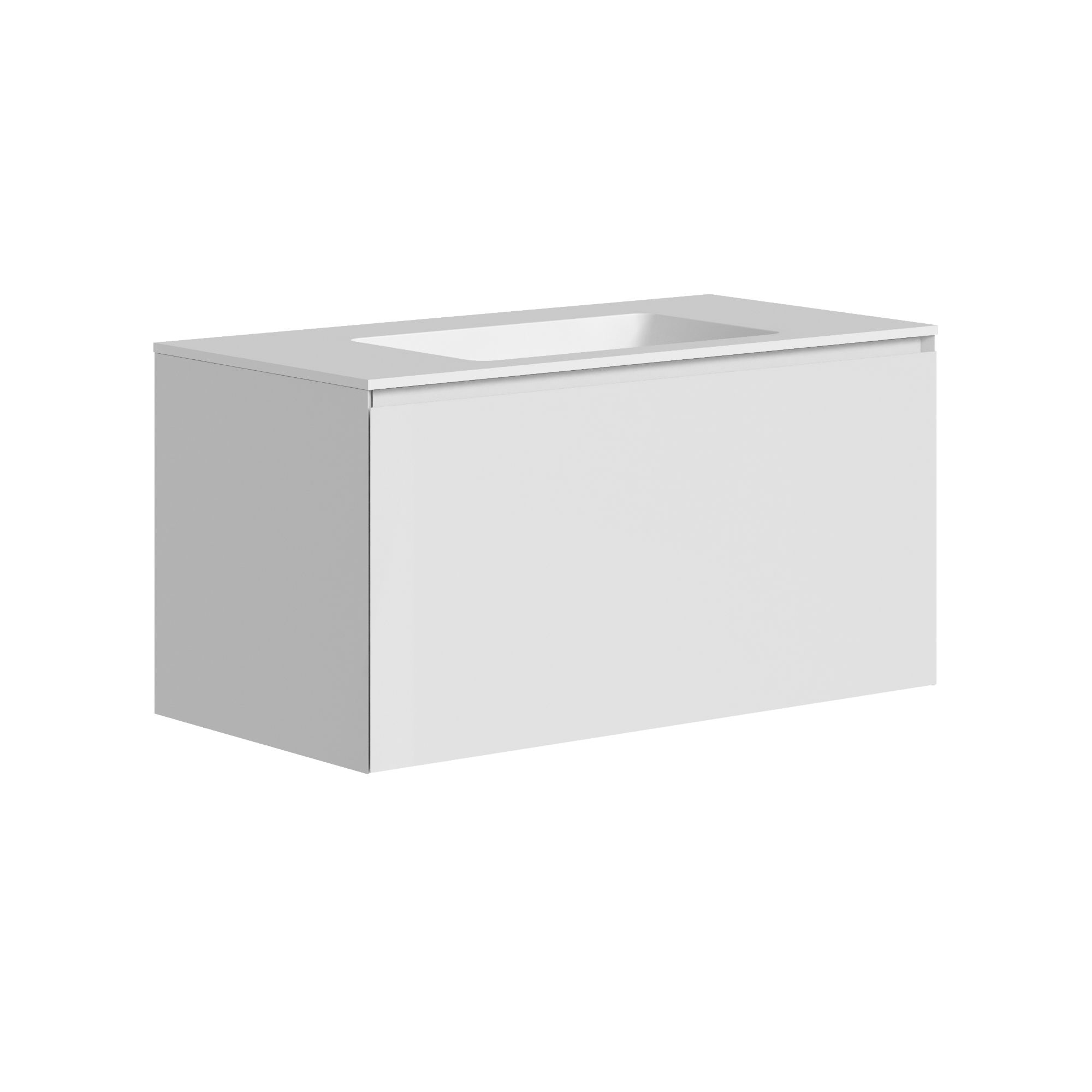 The Ellery Washbasin Pull Open Unit 900x450mm With Integrated Basin