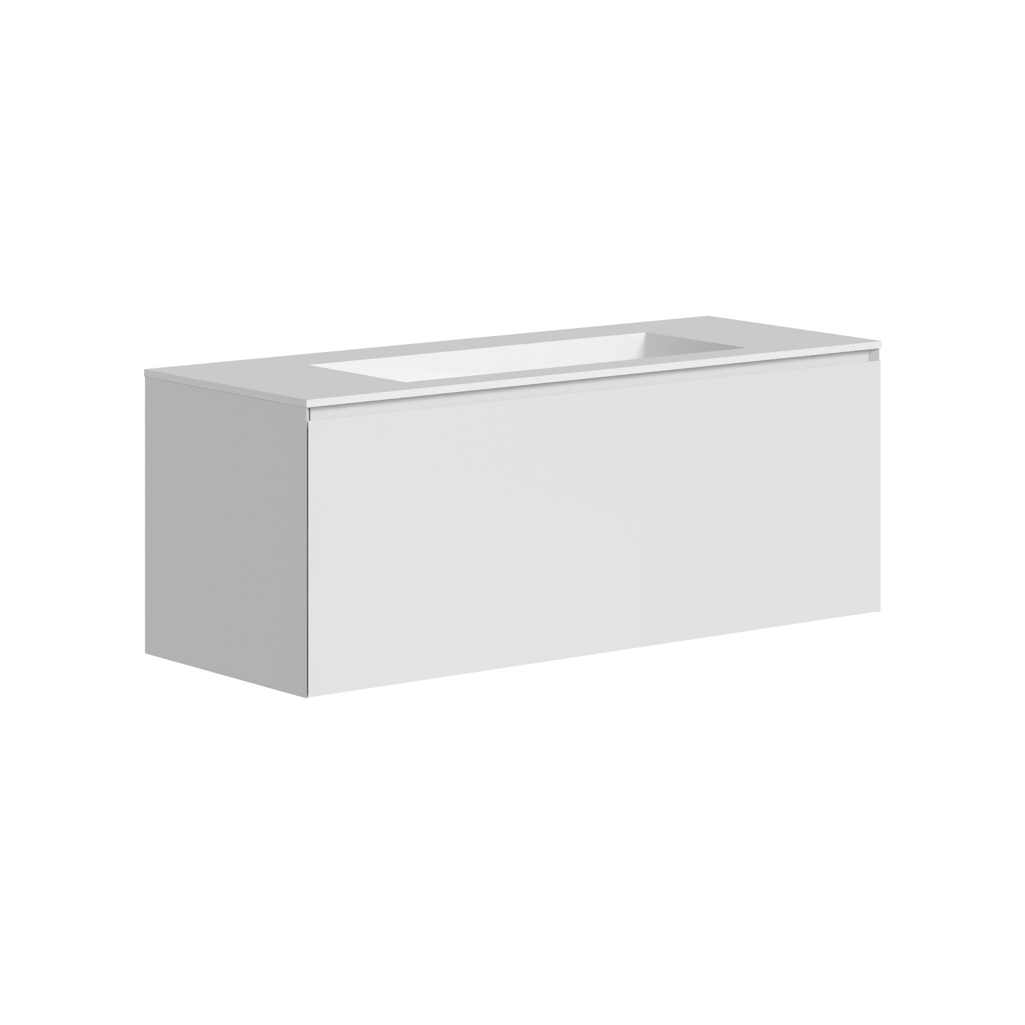 The Ellery Washbasin Pull Open Unit 1200x450mm With Integrated Basin