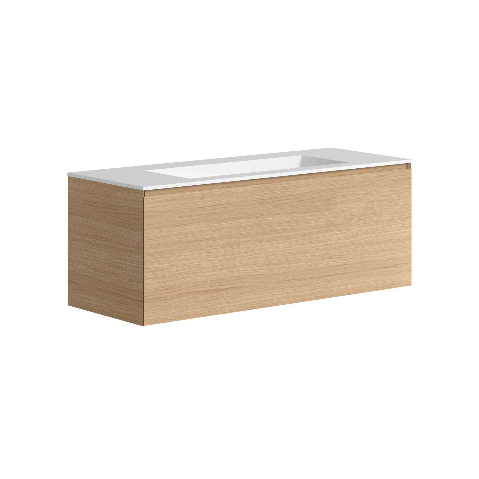 The Ellery Washbasin Pull Open Unit 1200x450mm With Integrated Basin