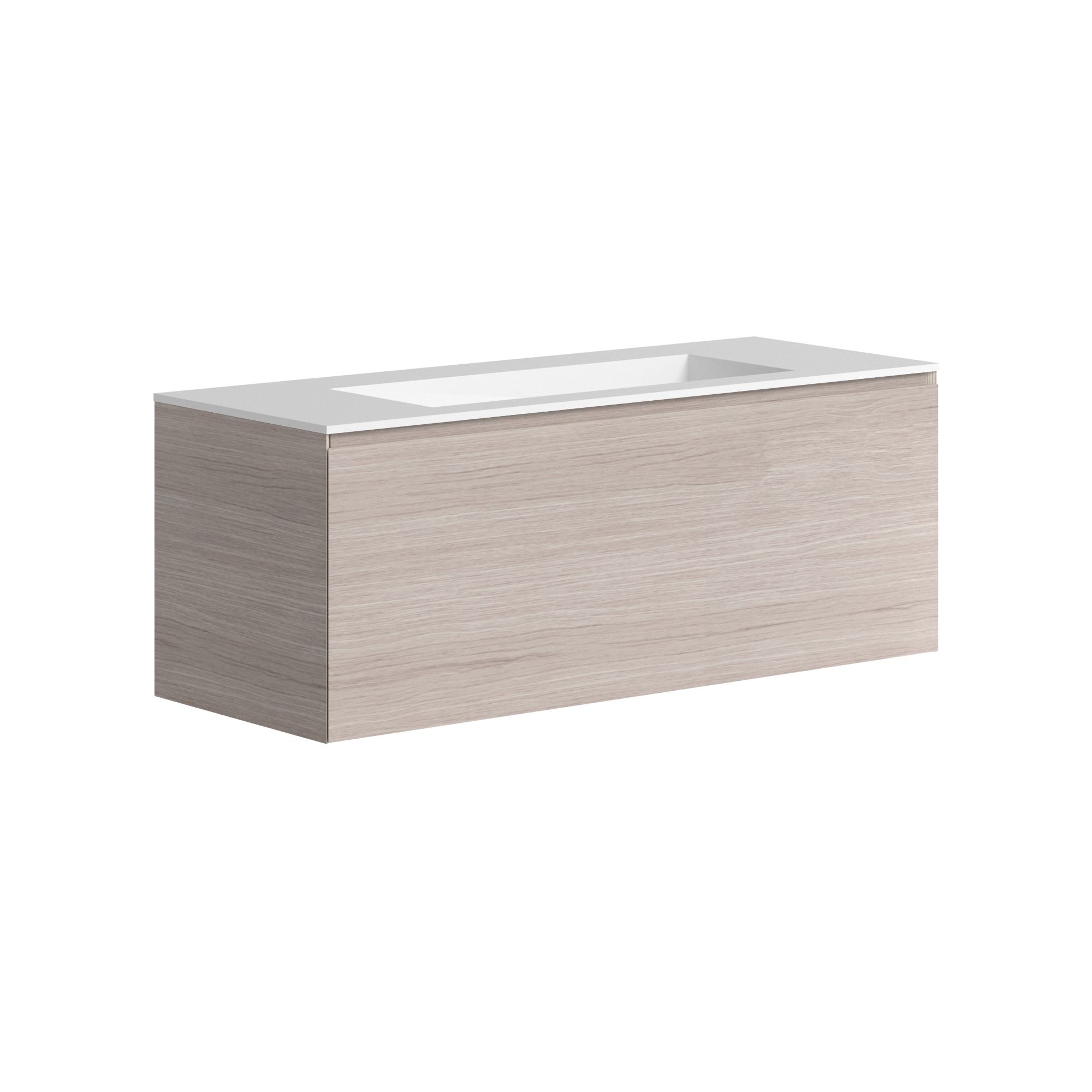 The Ellery Washbasin Pull Open Unit 1200x450mm With Integrated Basin