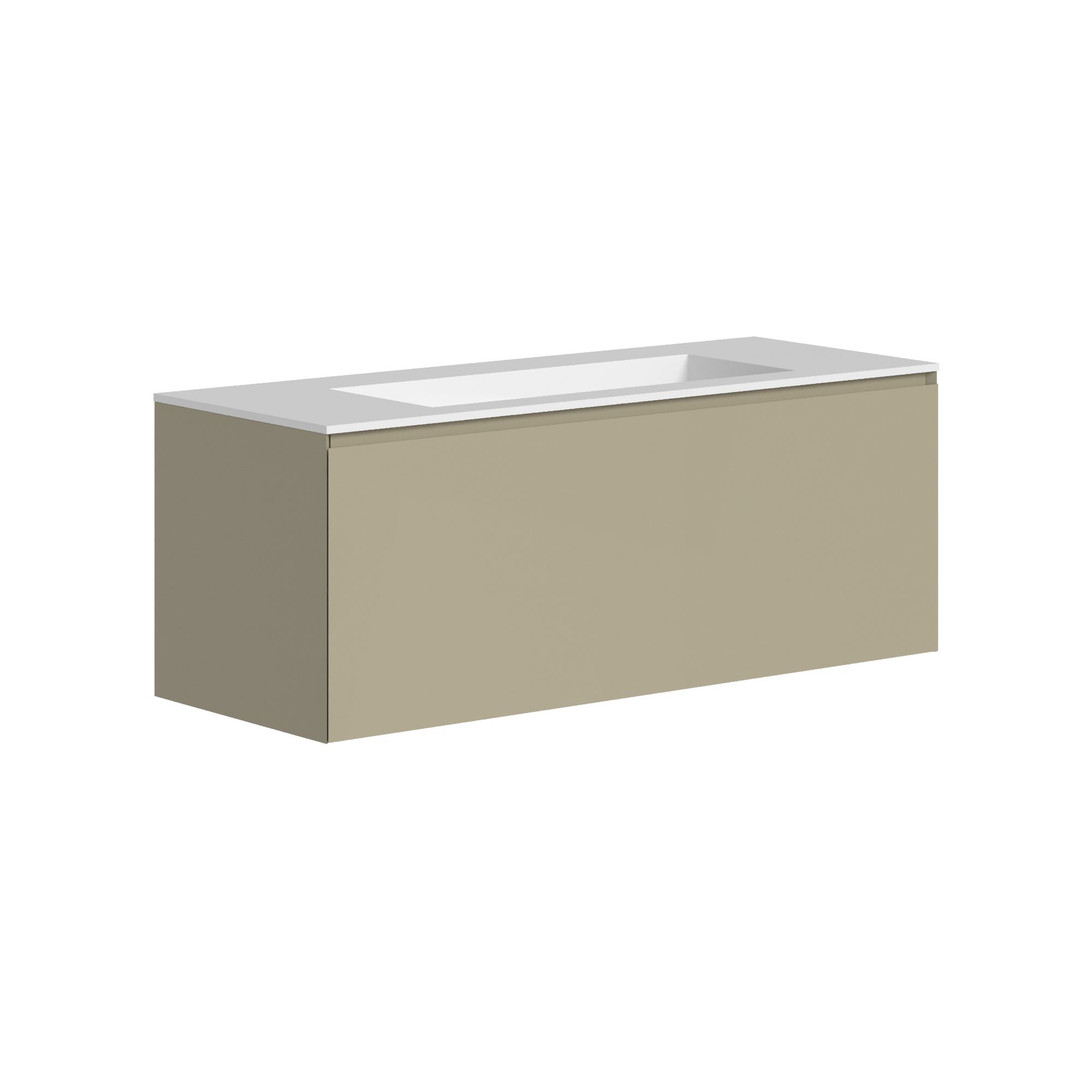 The Ellery Washbasin Pull Open Unit 1200x450mm With Integrated Basin