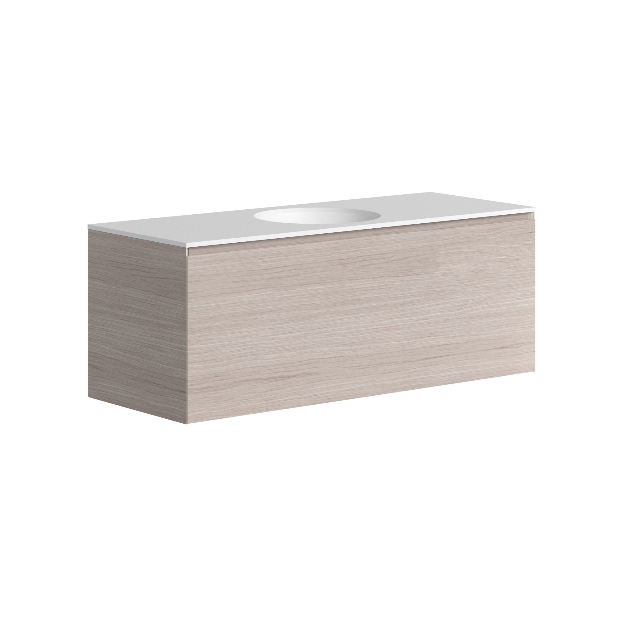 The Ellery Washbasin Pull Open Unit 1200x450mm With Integrated Circle Basin