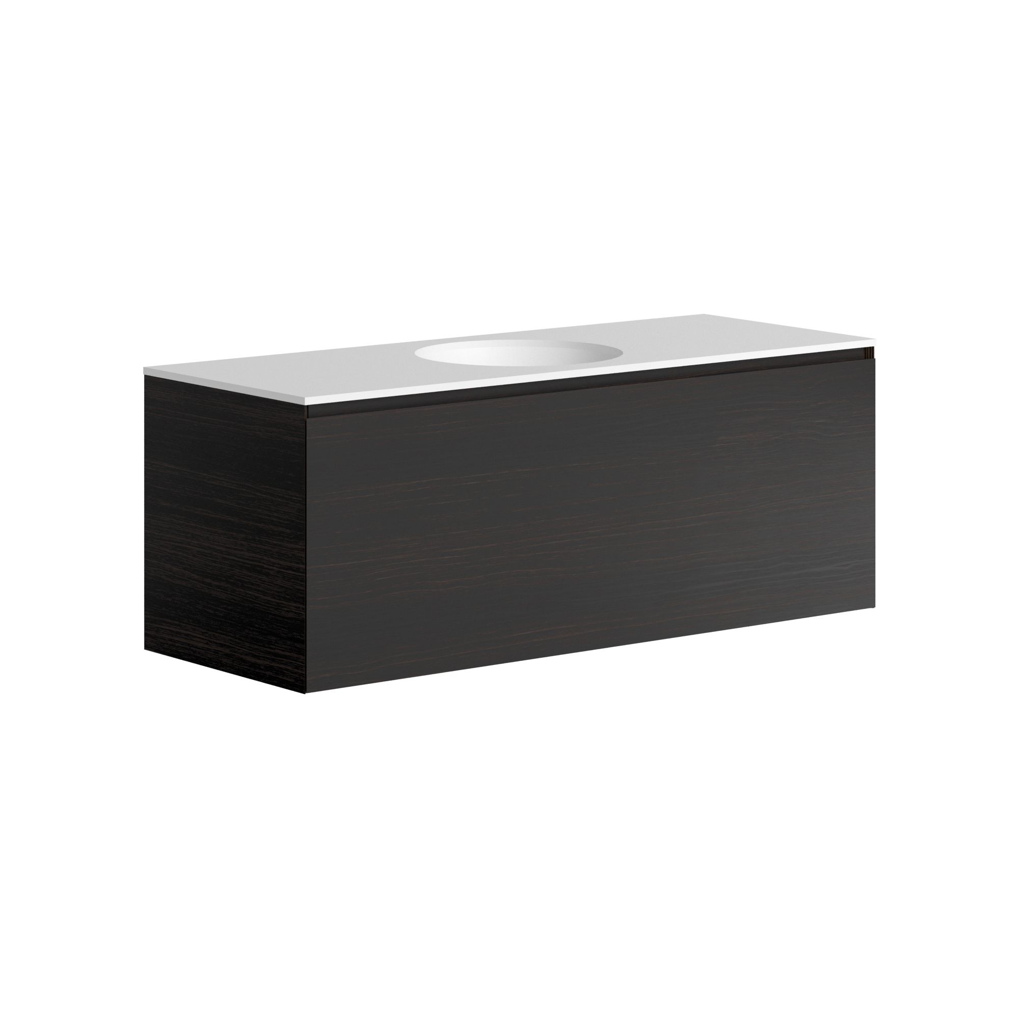 The Ellery Washbasin Pull Open Unit 1200x450mm With Integrated Circle Basin