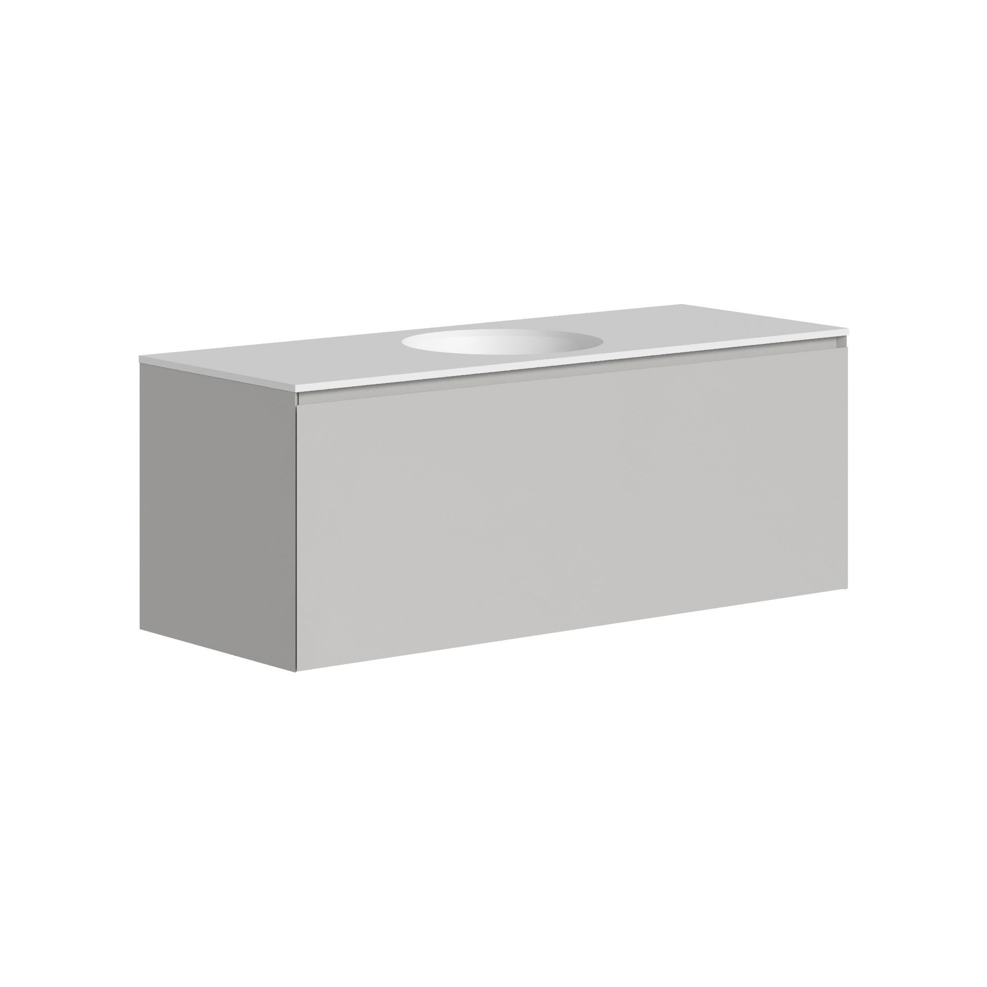 The Ellery Washbasin Pull Open Unit 1200x450mm With Integrated Circle Basin