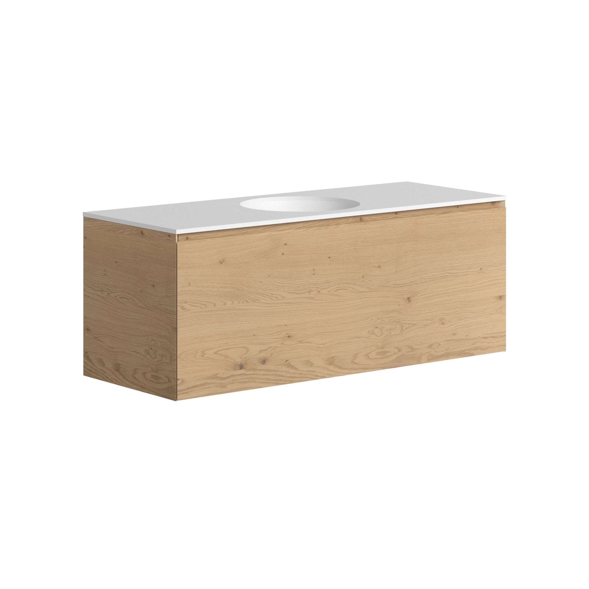 The Ellery Washbasin Pull Open Unit 1200x450mm With Integrated Circle Basin