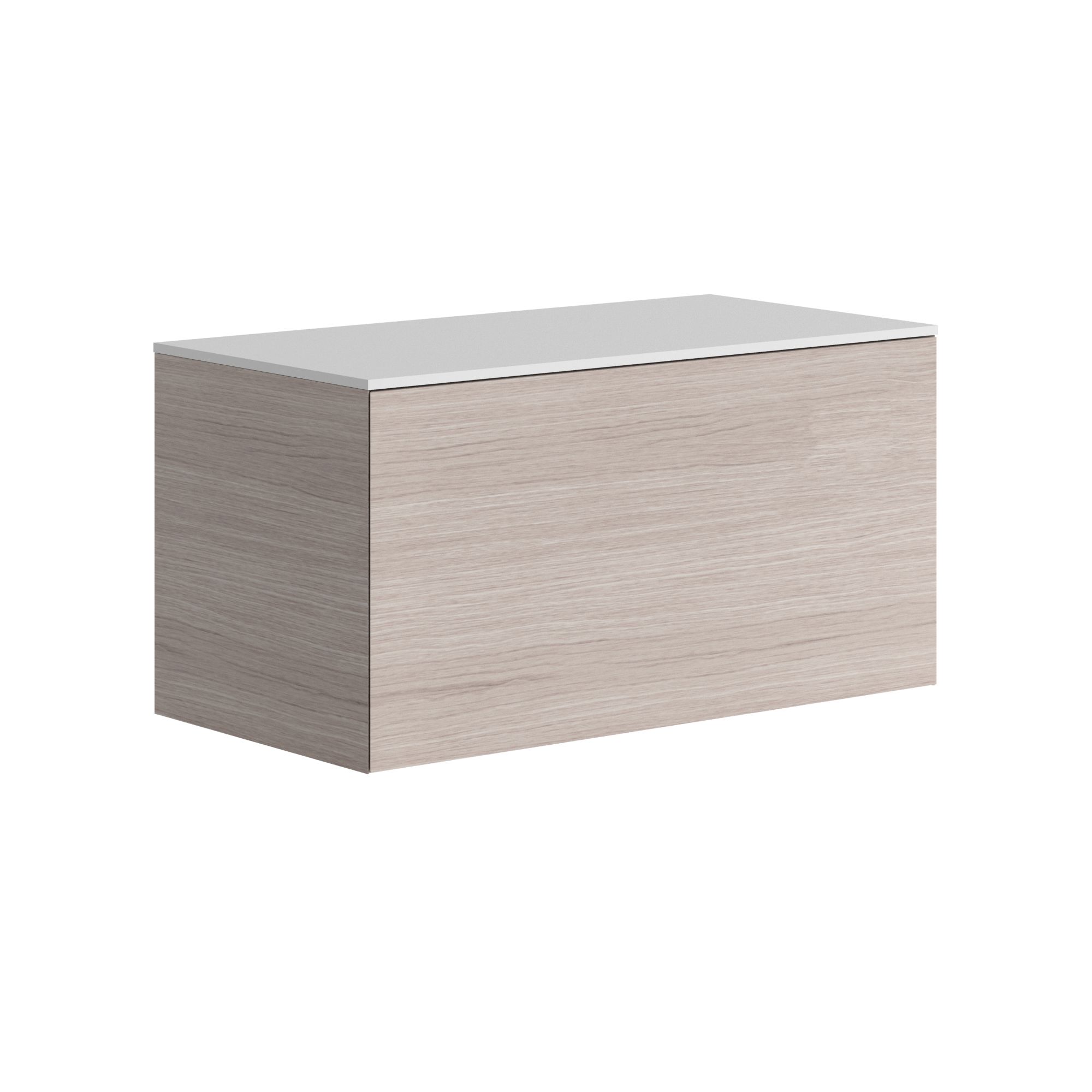 The Ellery Washbasin Push Open Unit 900x450mm with Solid Surface Countertop