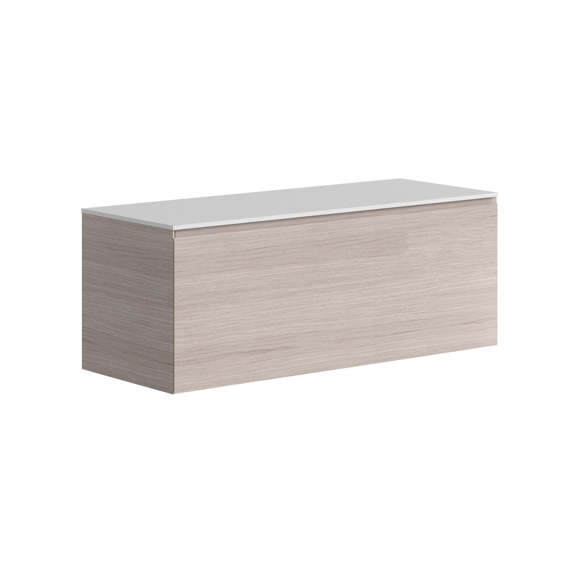 The Ellery Washbasin Pull Open Unit 1200x450mm with Solid Surface Countertop