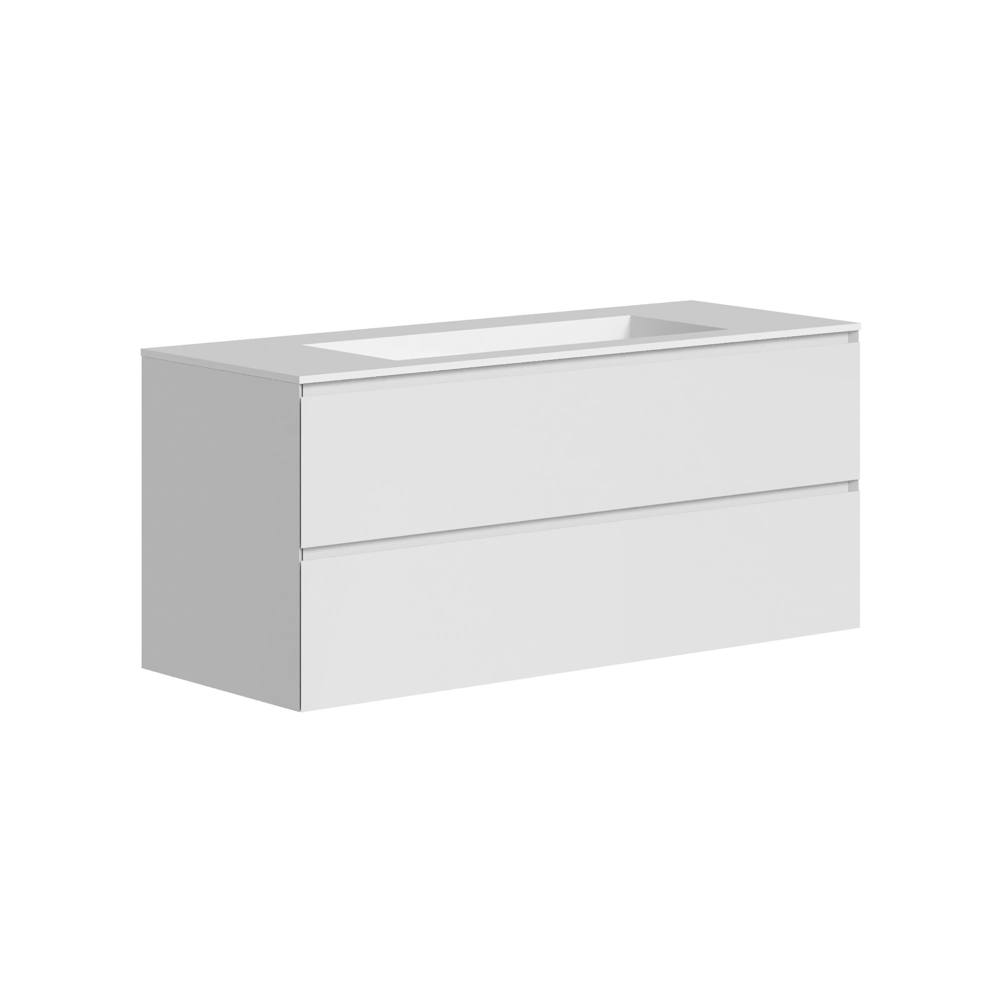 The Ellery Washbasin Pull Open Unit 1200x520mm with Integrated Basin