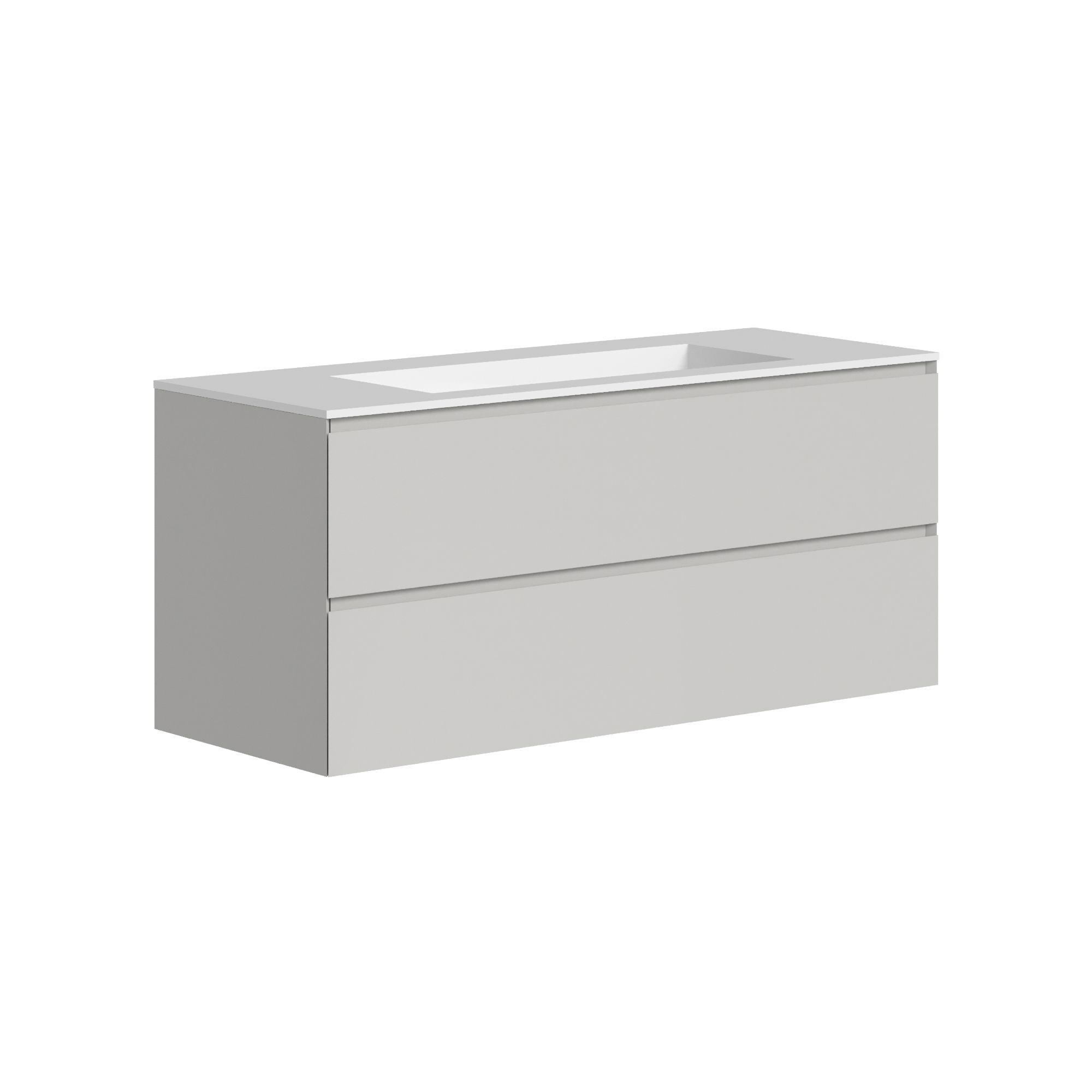 The Ellery Washbasin Pull Open Unit 1200x520mm with Integrated Basin