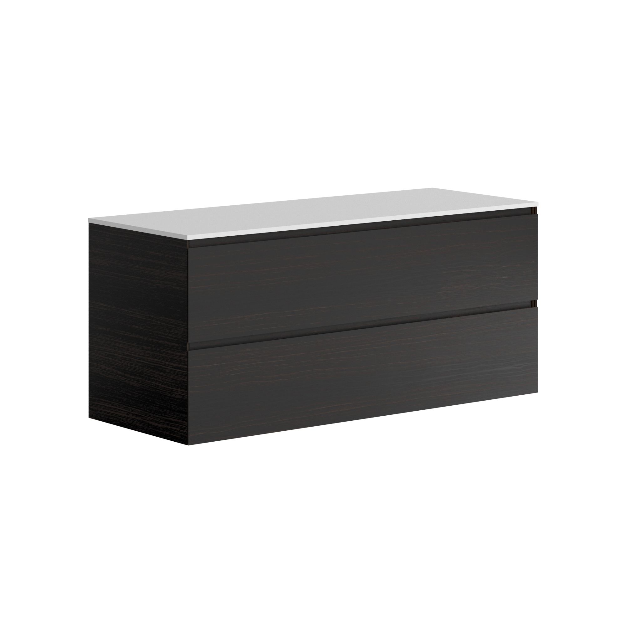 The Ellery Washbasin Pull Open Unit 1200x520mm with Solid Surface Countertop