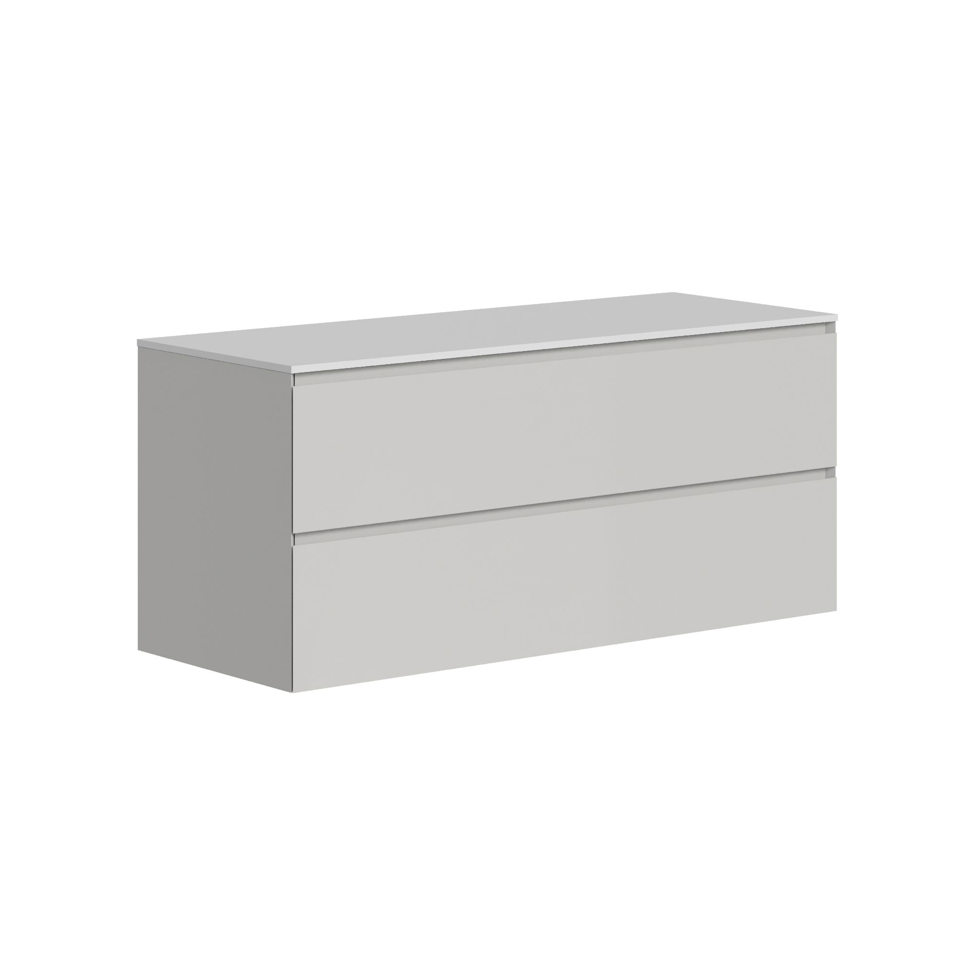 The Ellery Washbasin Pull Open Unit 1200x520mm with Solid Surface Countertop