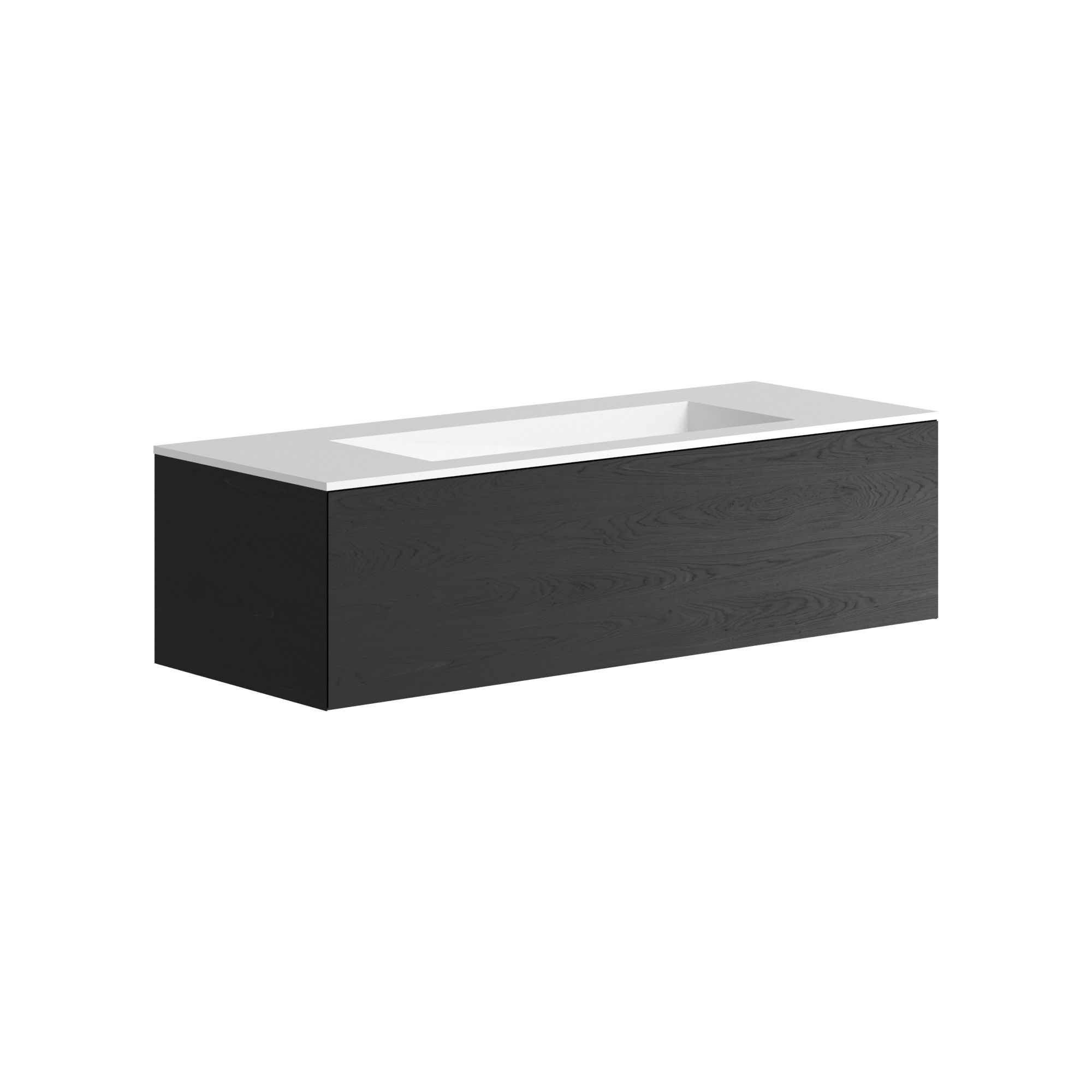 The Ellery Washbasin Push Open Unit 1200x320mm with Integrated Basin