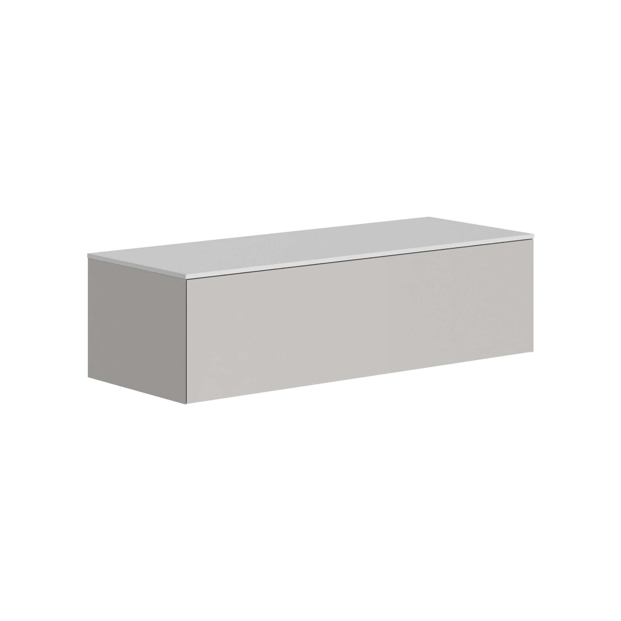 The Ellery Washbasin Push Open Unit 1200x320mm with Solid Surface Countertop