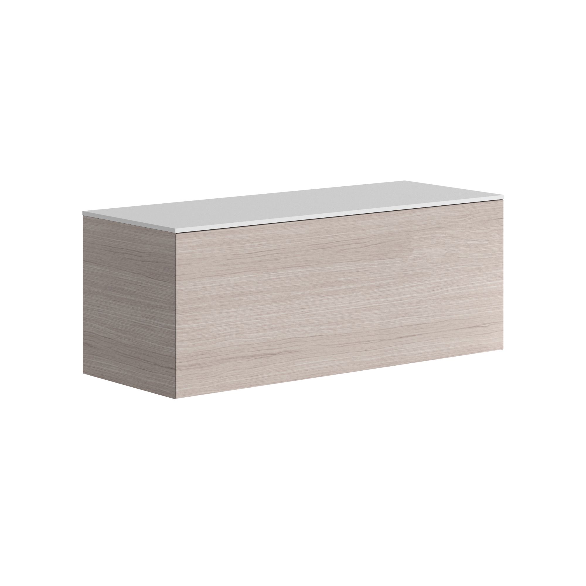 The Ellery Washbasin Push Open Unit 1200x450mm with Solid Surface Countertop