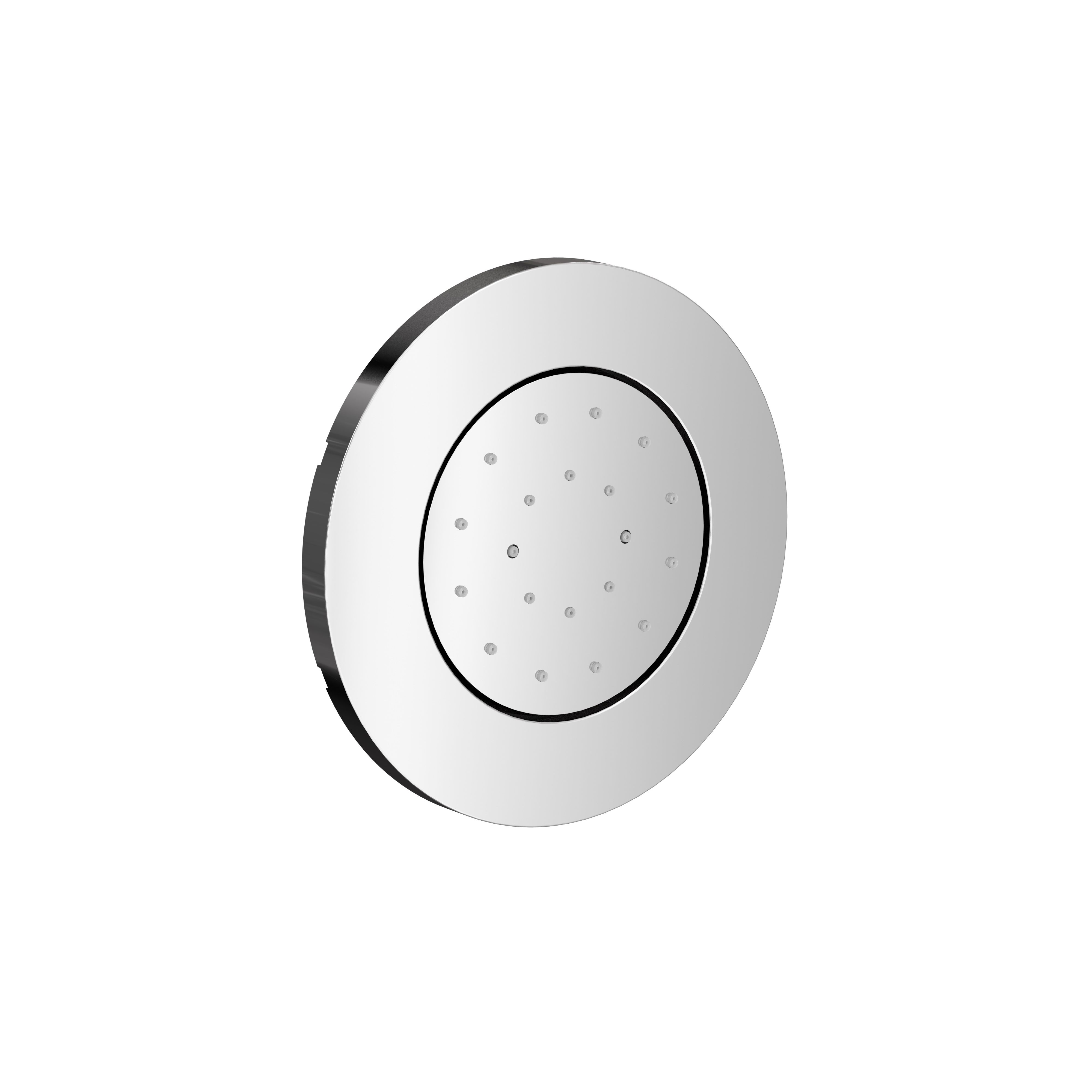 The Aalto Round Adjustable Body Jet (Finish: Chrome) | Clearwater Interiors