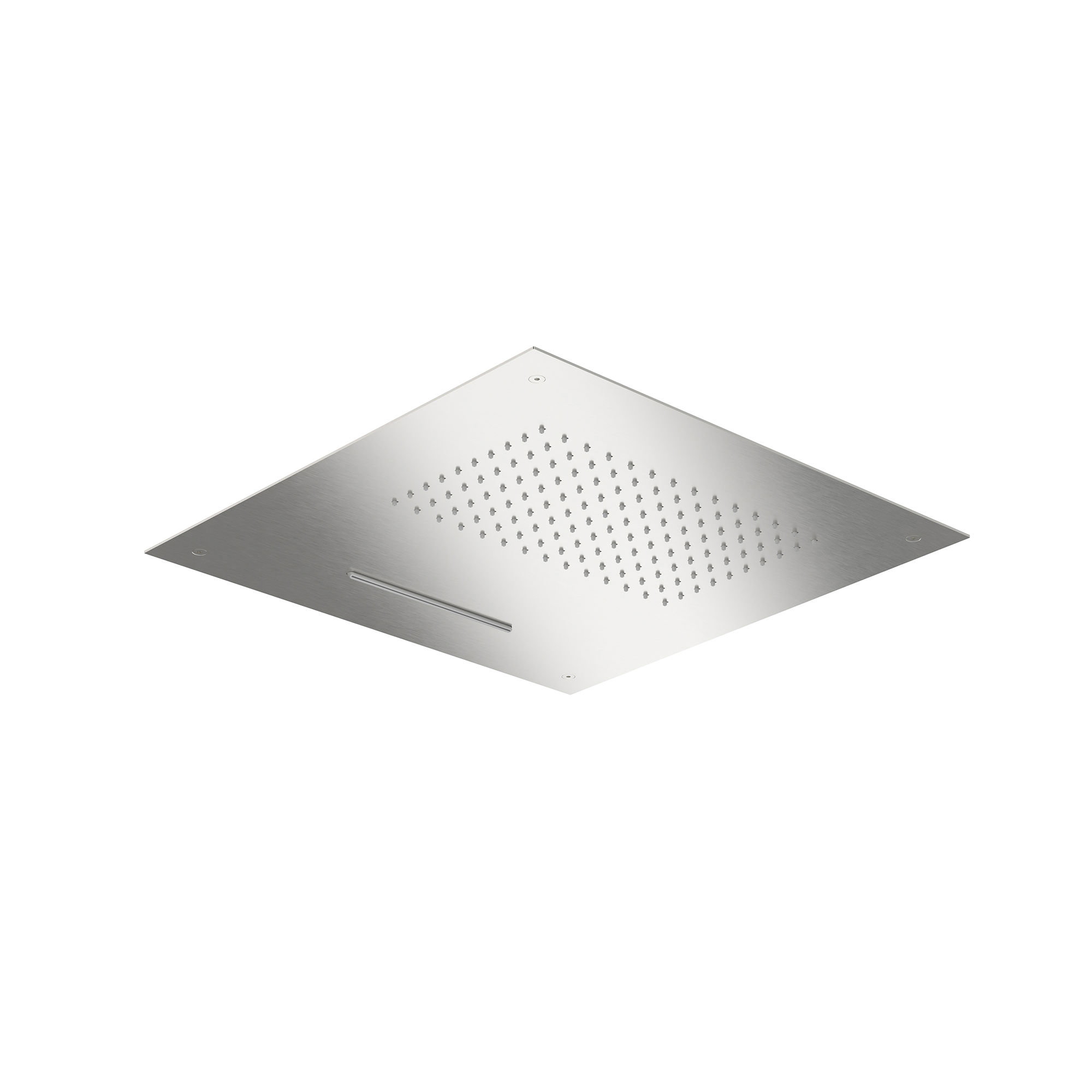 The Ivara Shower Head Square Recessed Dual Flow 500