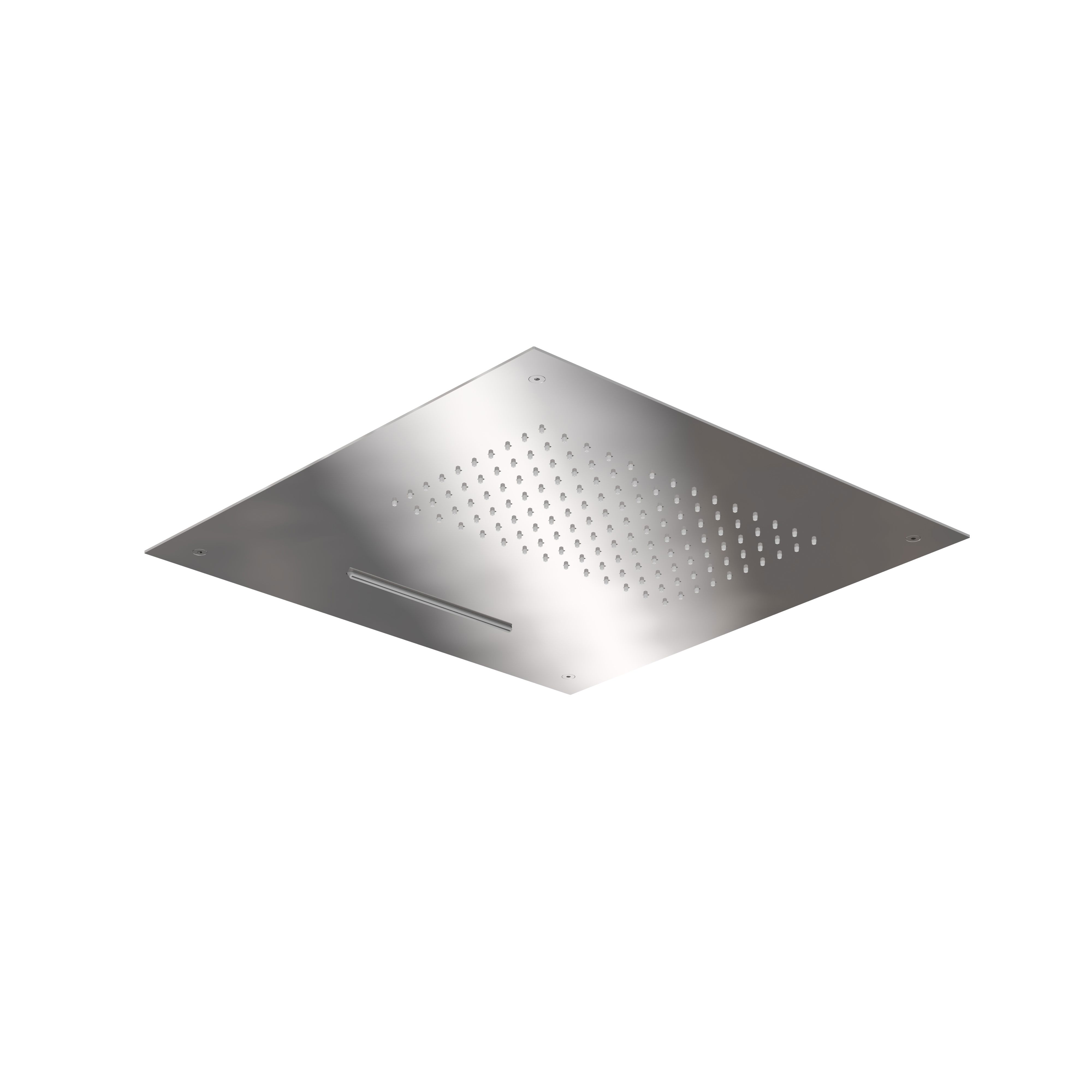 The Ivara Shower Head Square Recessed Dual Flow 500