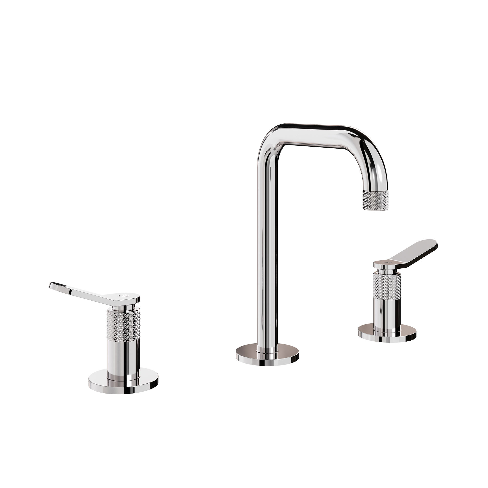 The Calix Basin 3H Deck Mounted Tap Set