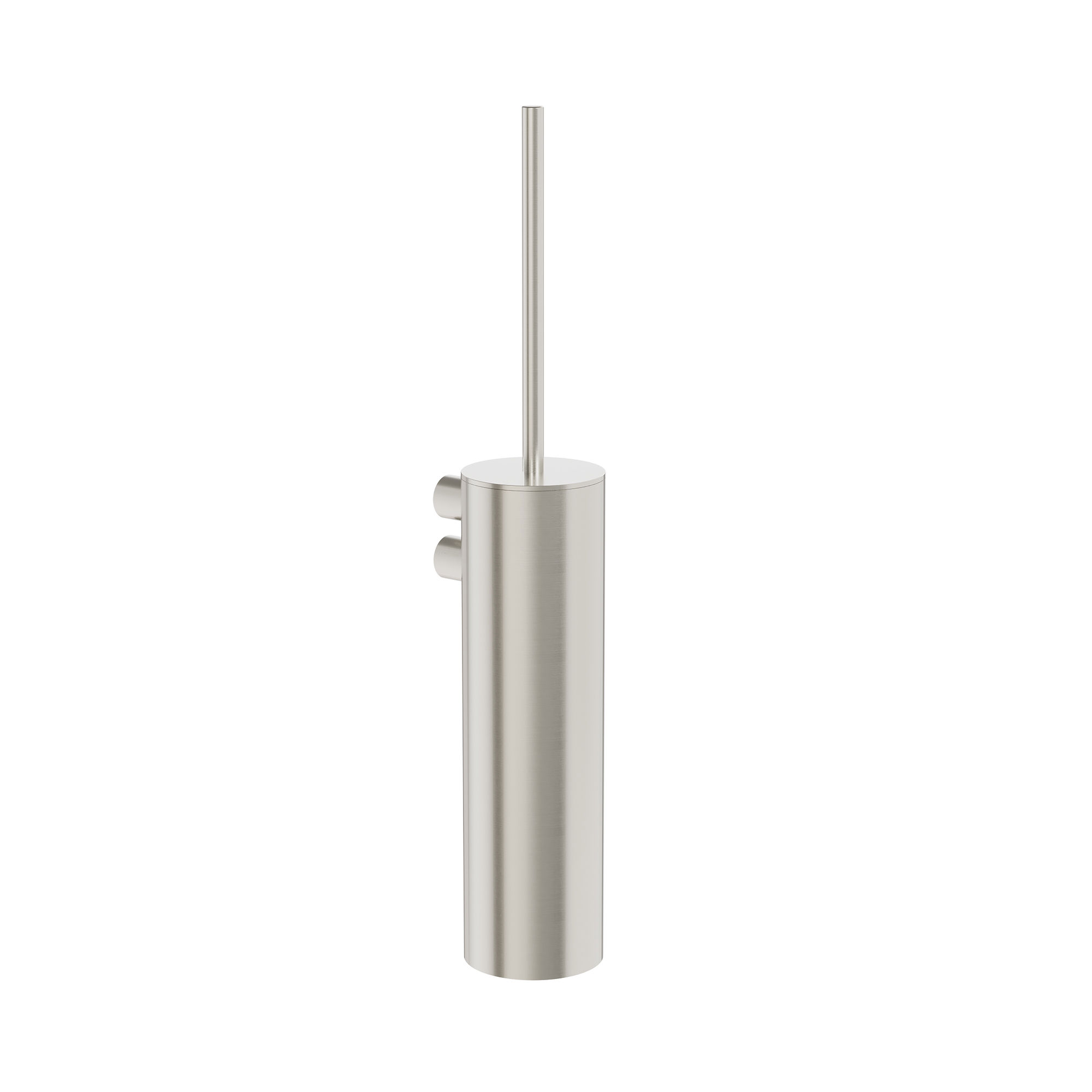 The Lui Round Wall Mounted Toilet Brush Holder