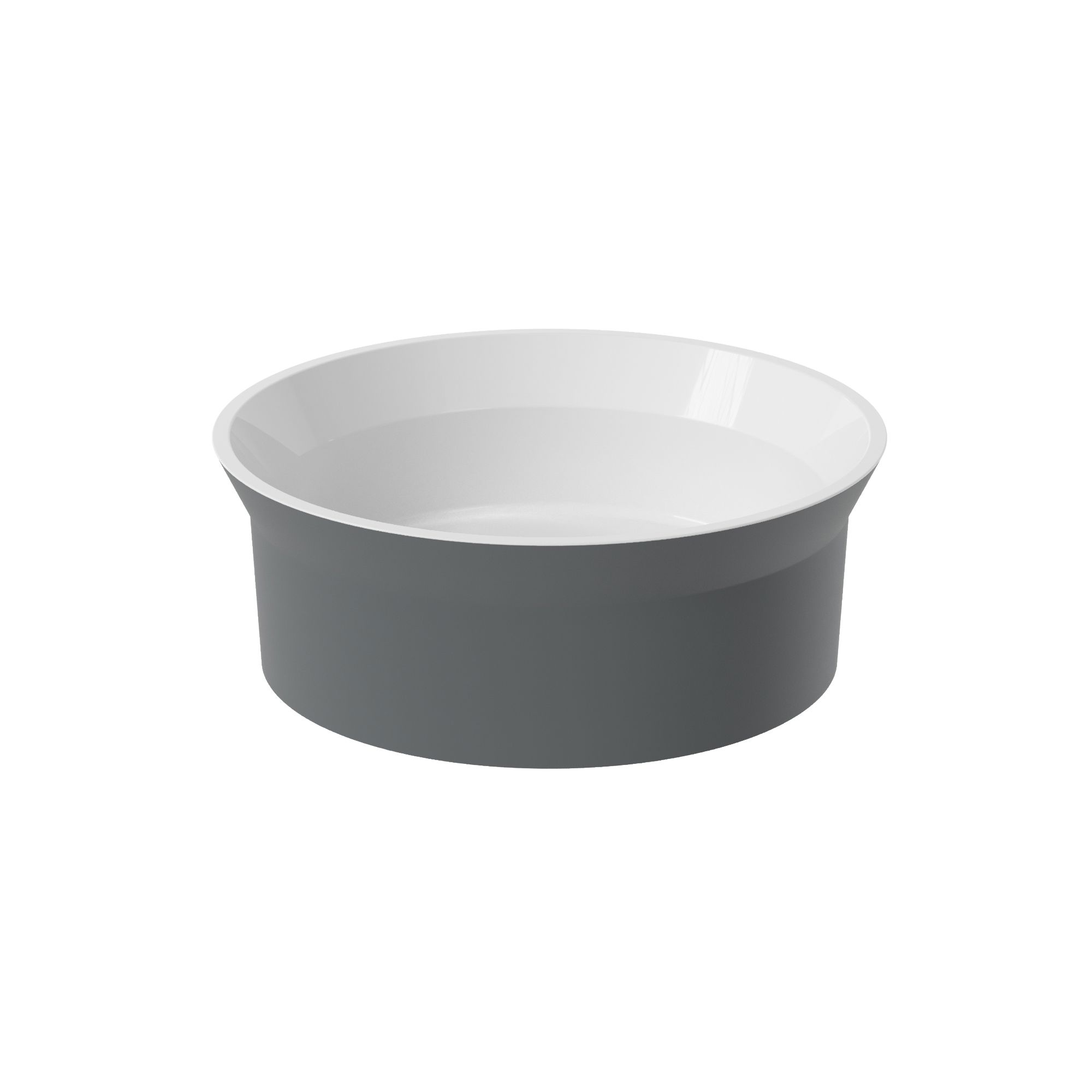 The Ayla Countertop Round Basin & Waste Cover 400x400mm