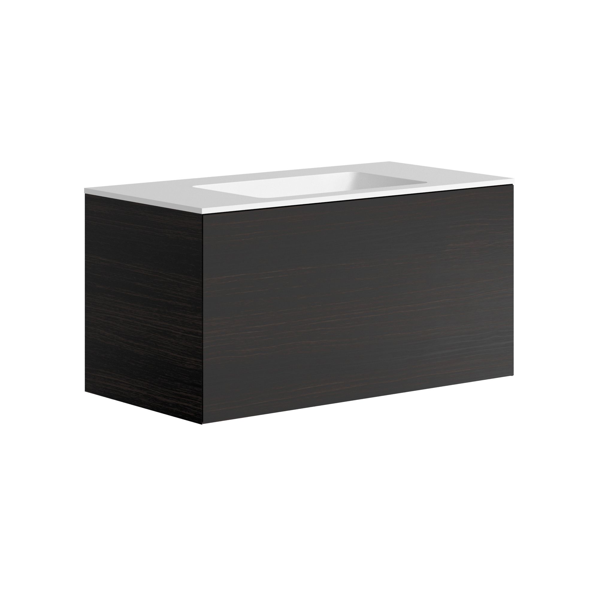 The Ellery Washbasin Push Open Unit 1100x450mm with Integrated Basin