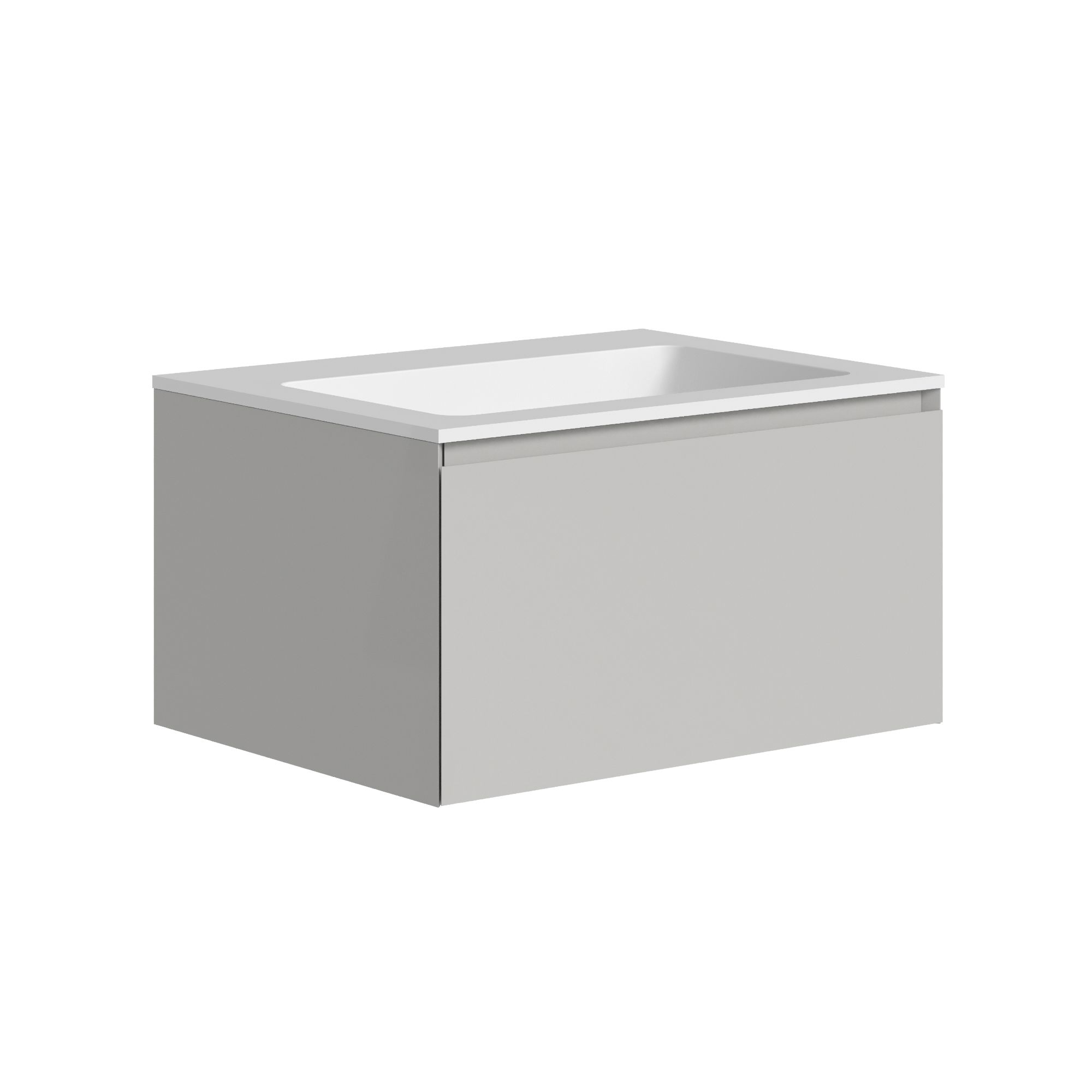 The Ellery Washbasin Pull Open Unit 700x320mm With Integrated Basin