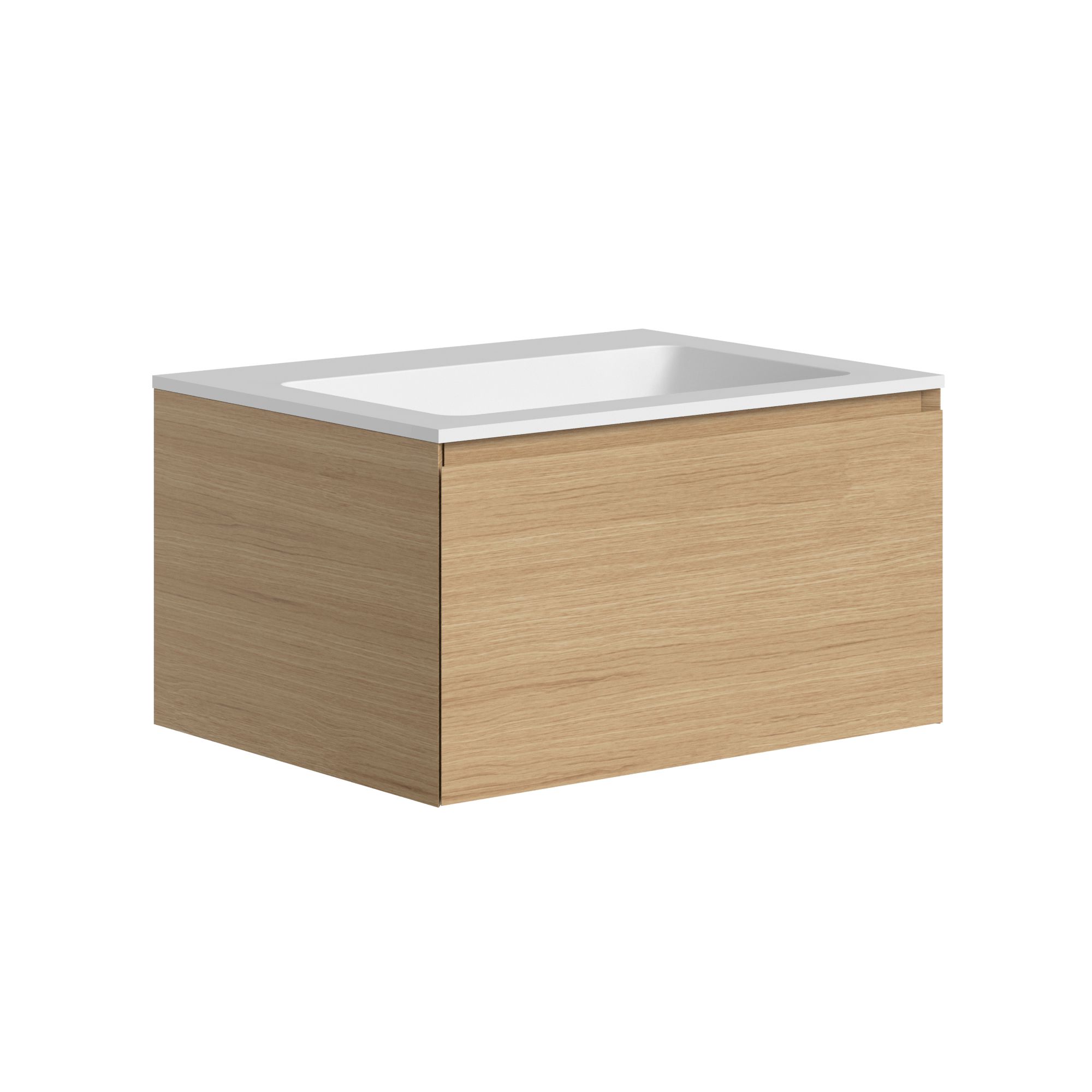 The Ellery Washbasin Pull Open Unit 700x320mm With Integrated Basin