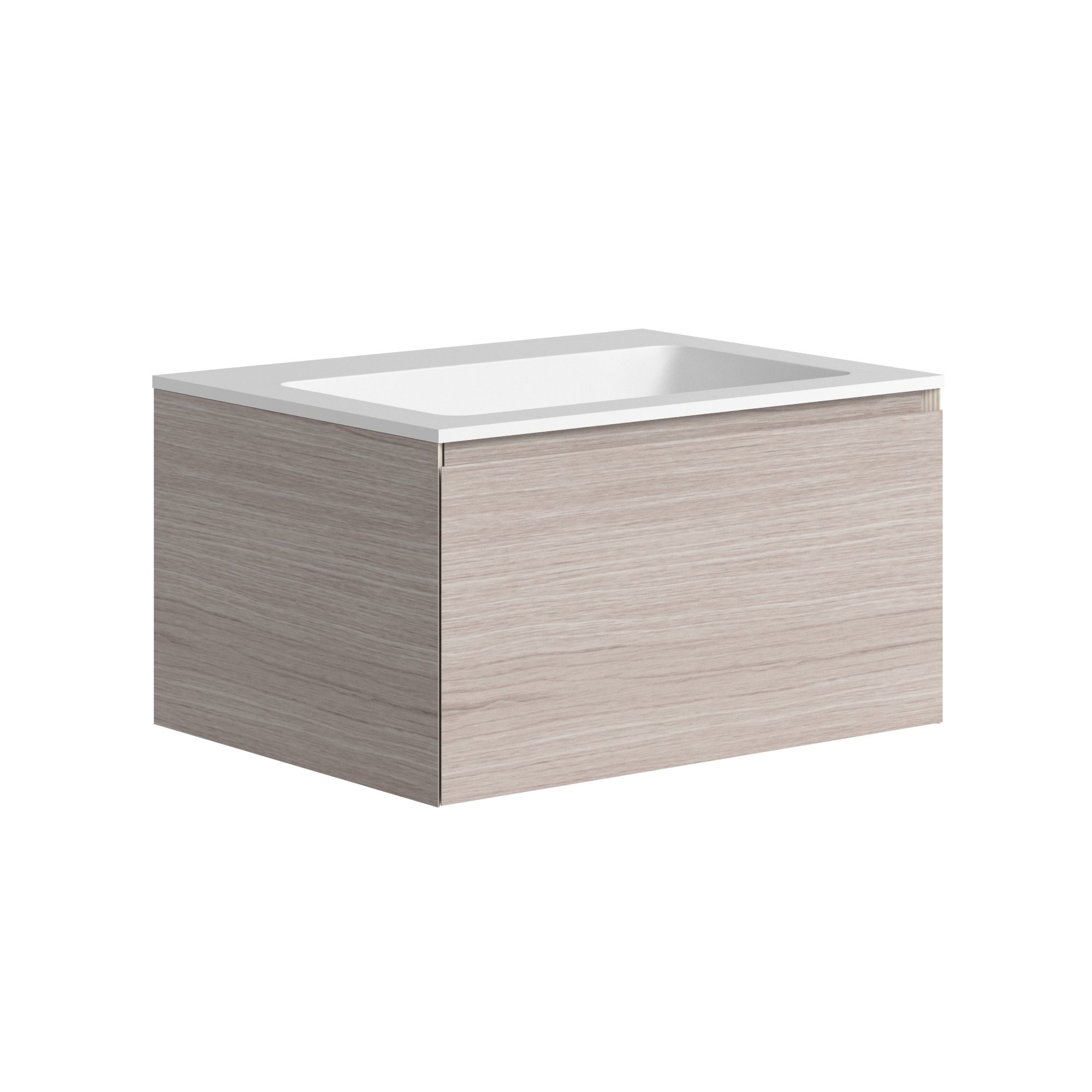 The Ellery Washbasin Pull Open Unit 800x320mm With Integrated Basin