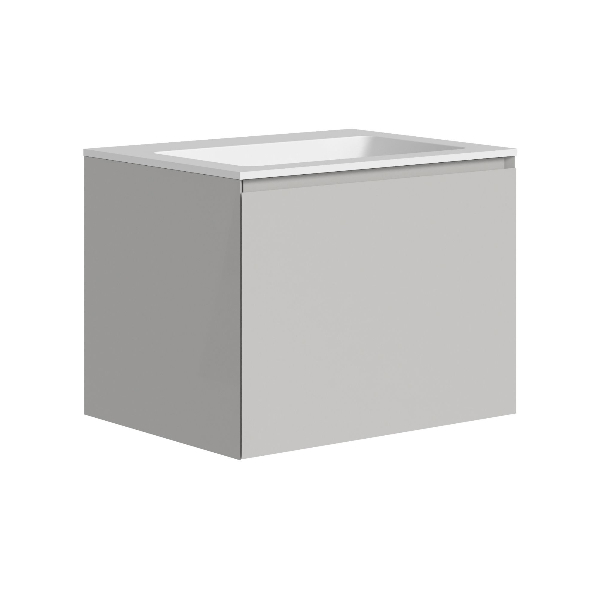 The Ellery Washbasin Pull Open Unit 700x450mm With Integrated Basin