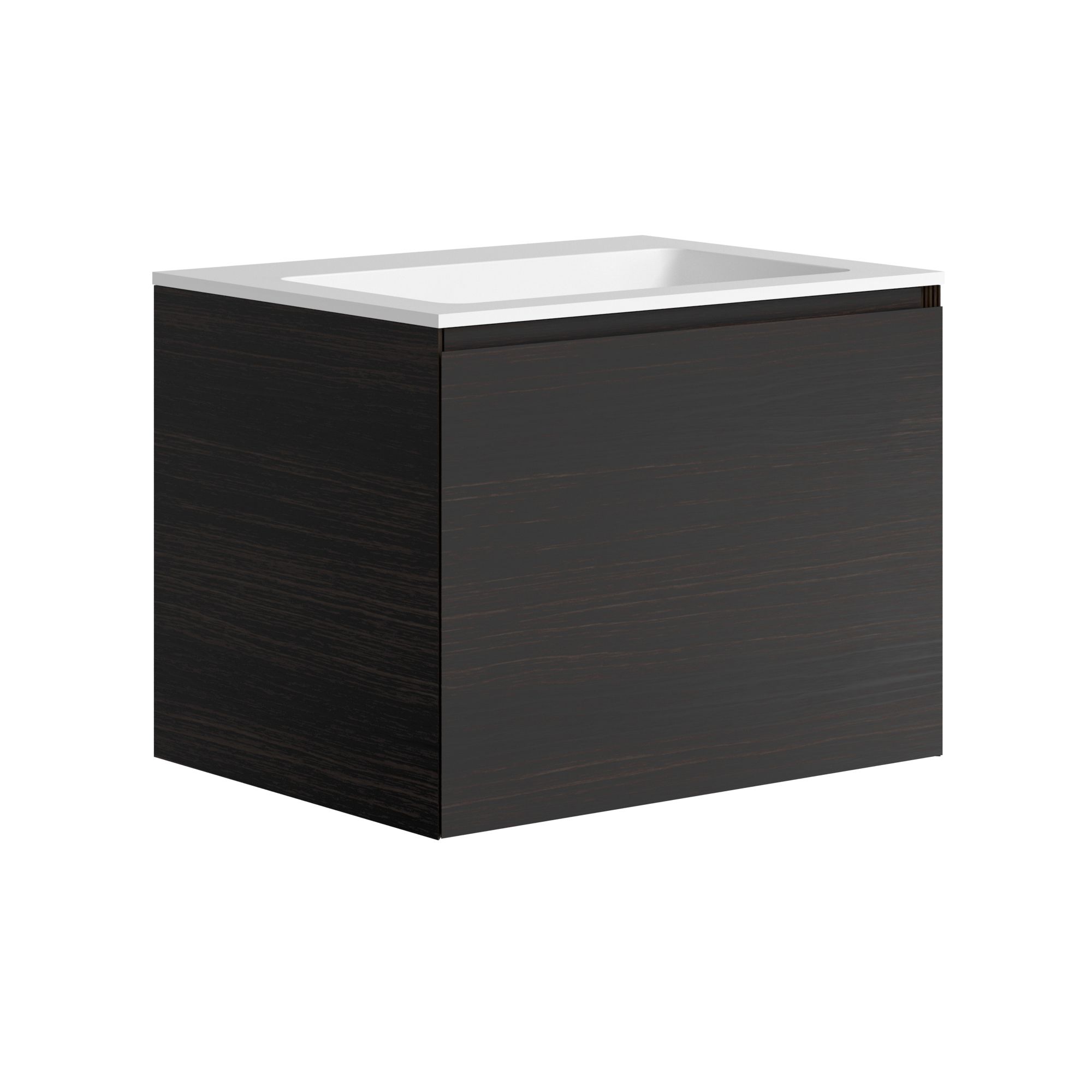 The Ellery Washbasin Pull Open Unit 800x450mm With Integrated Basin