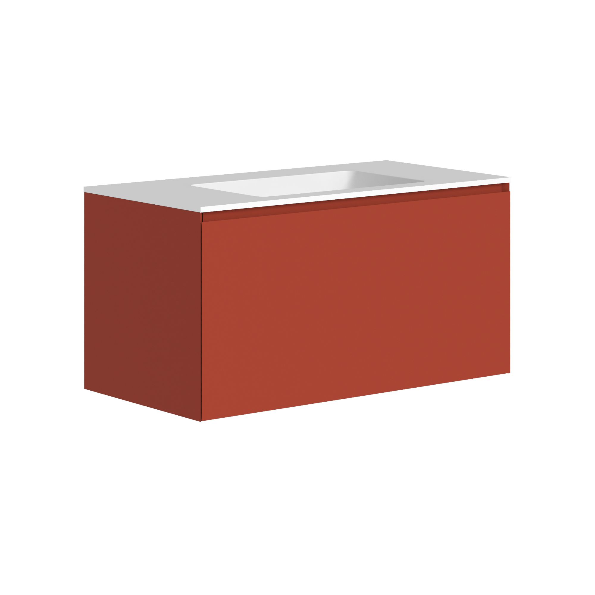 The Ellery Washbasin Pull Open Unit 1100x450mm With Integrated Basin