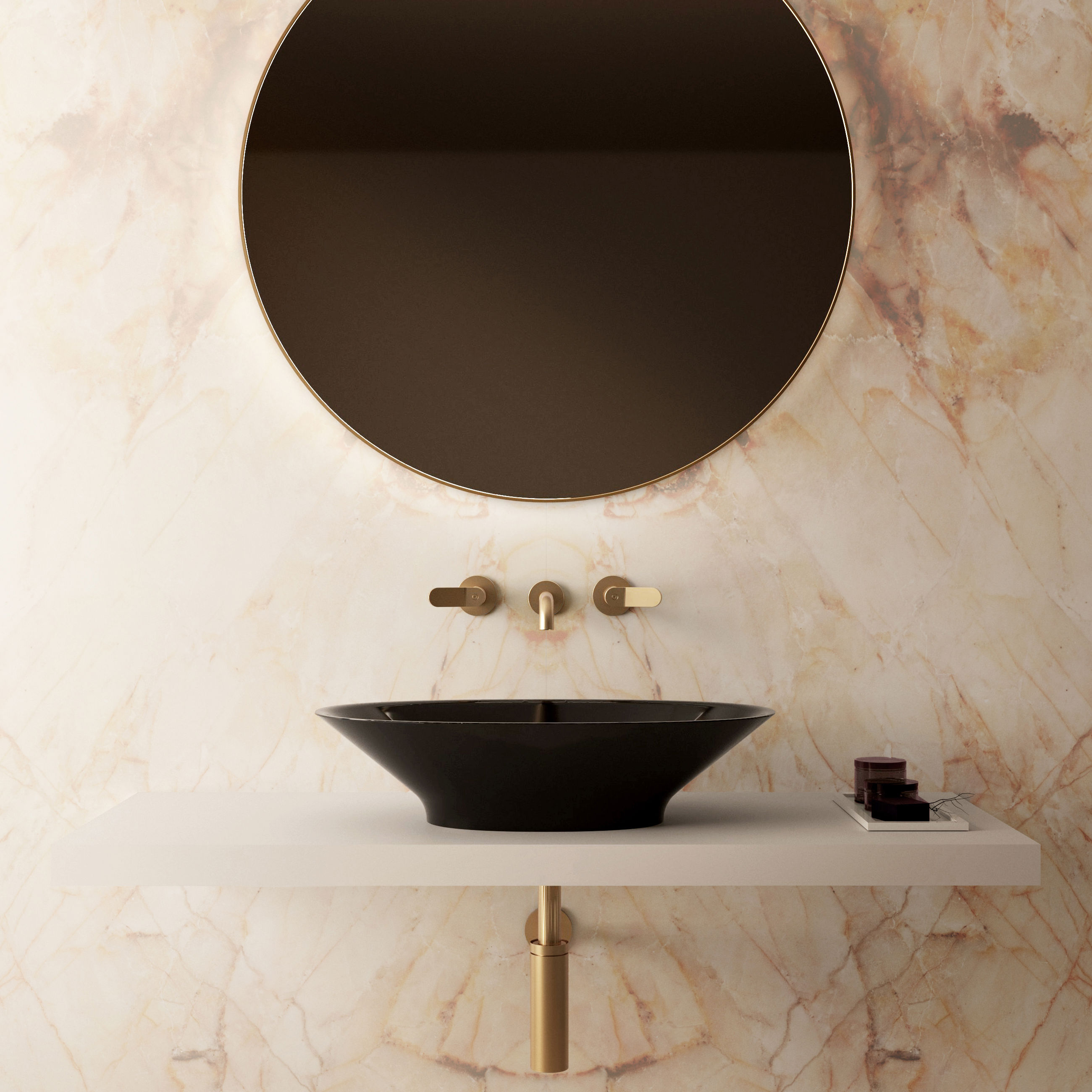 The Cassia Countertop Basin 610x350mm